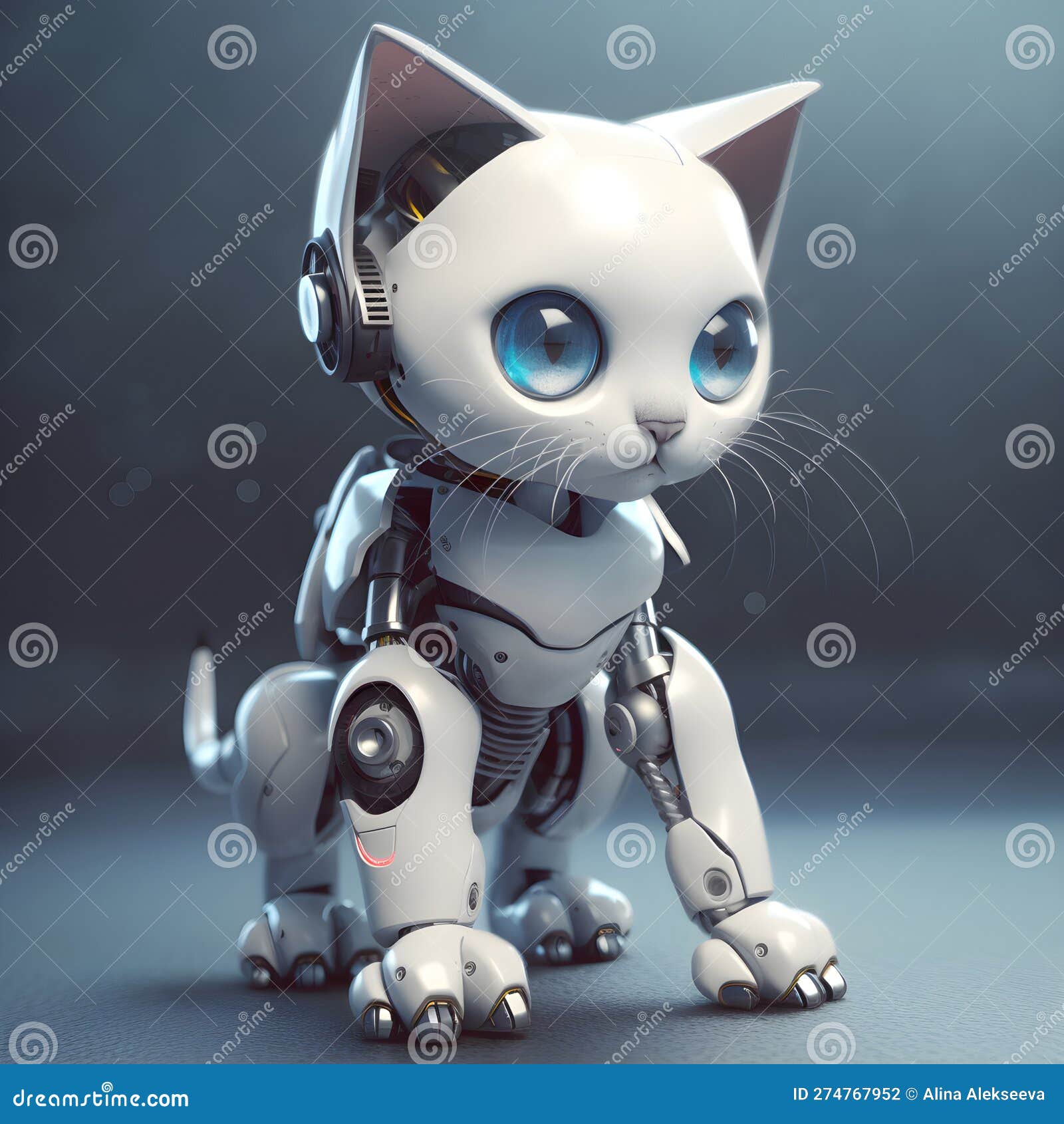 A robot clearance cat