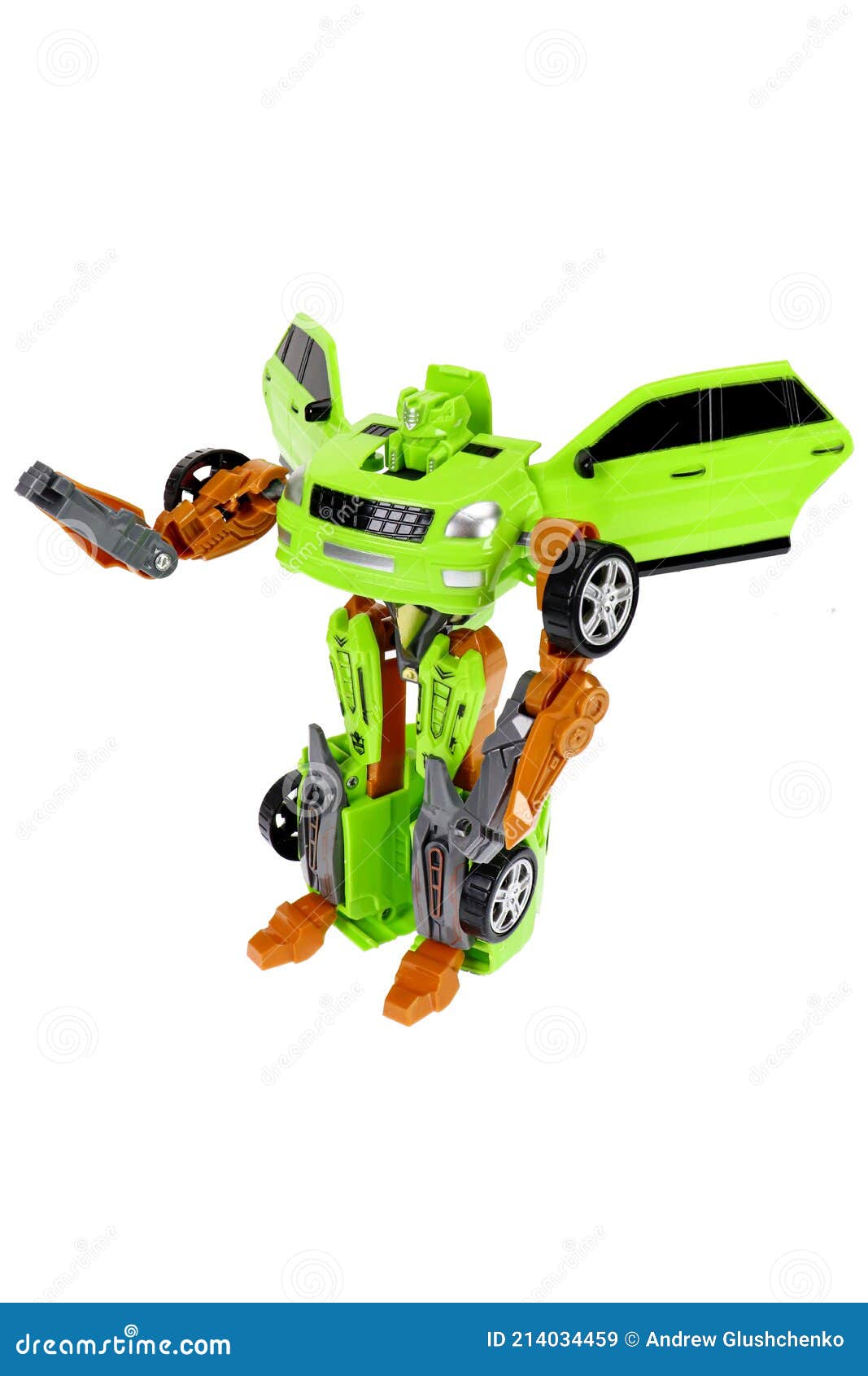 Green and 2024 white transformer