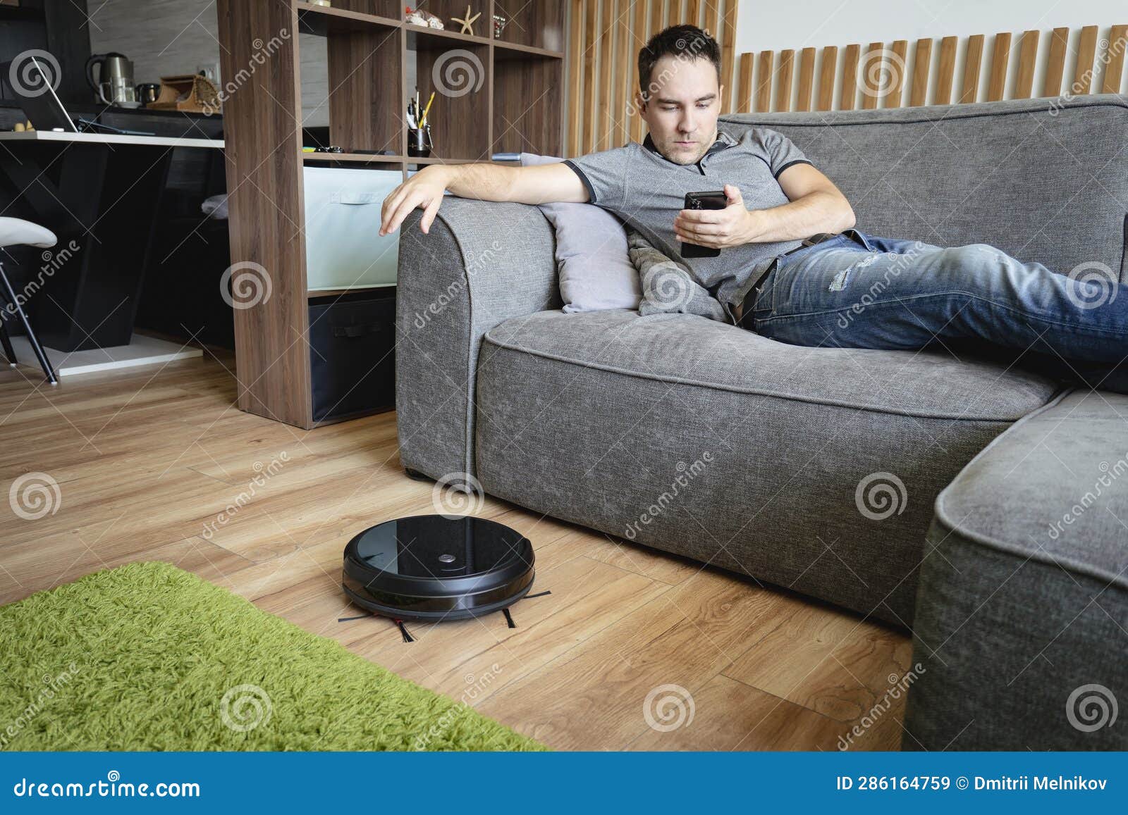 Remote Control of Robot Vacuum Cleaner Via Smartphone. Smart