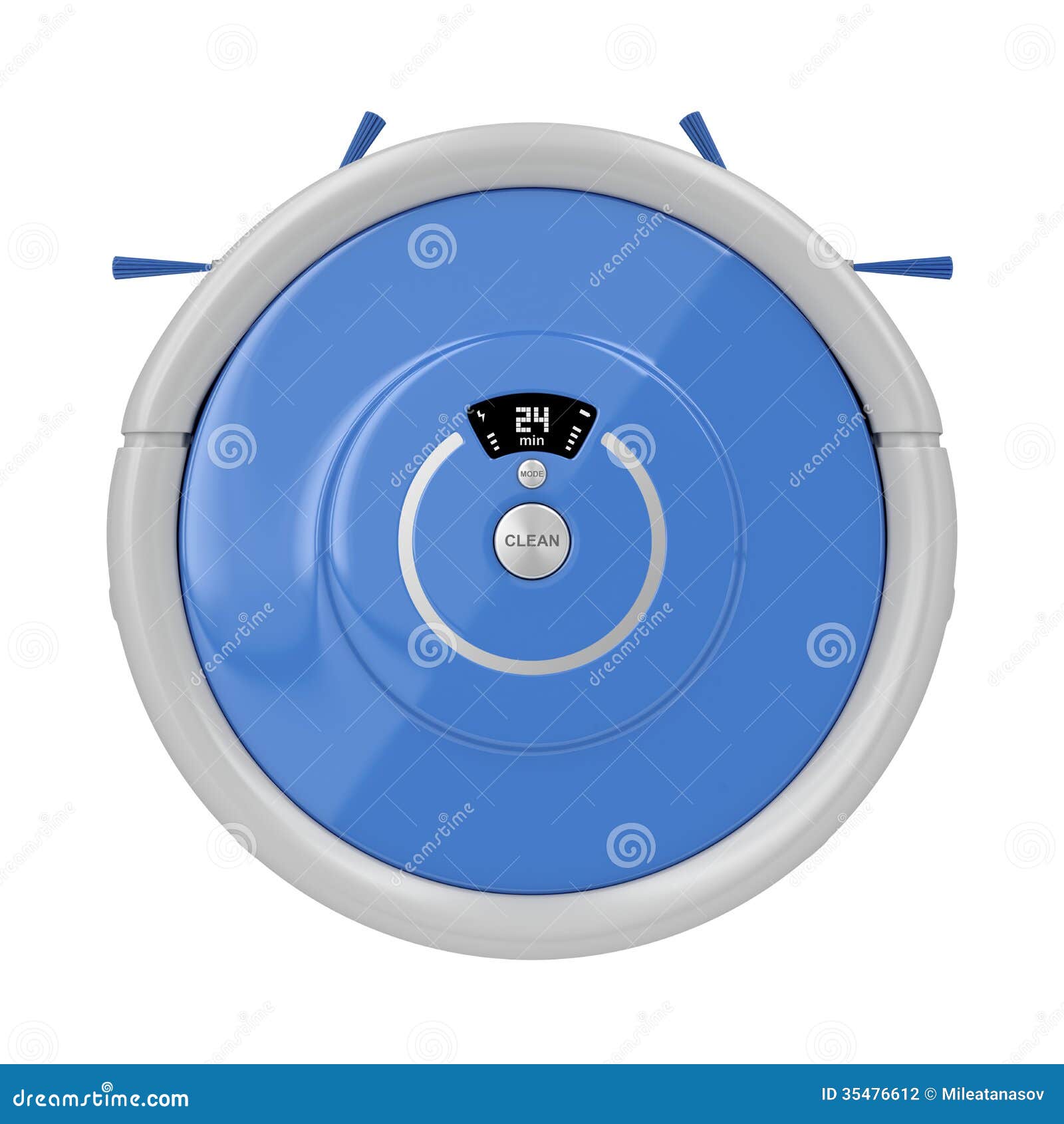 Robot vacuum stock illustration. Illustration of cleaner 35476612