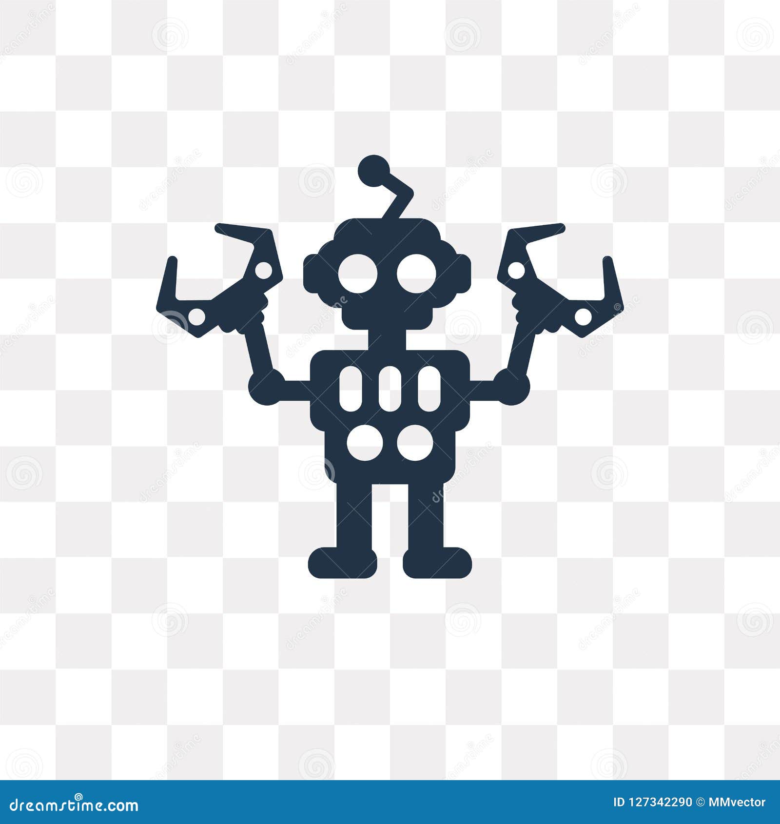 Robot Vector Icon Isolated On Transparent Background Robot Tra Stock Vector Illustration Of Icons Computer Robot Vector Icon Isolated On Transparent Background Robot Tra Stock Vector Illustration Of Icons Computer