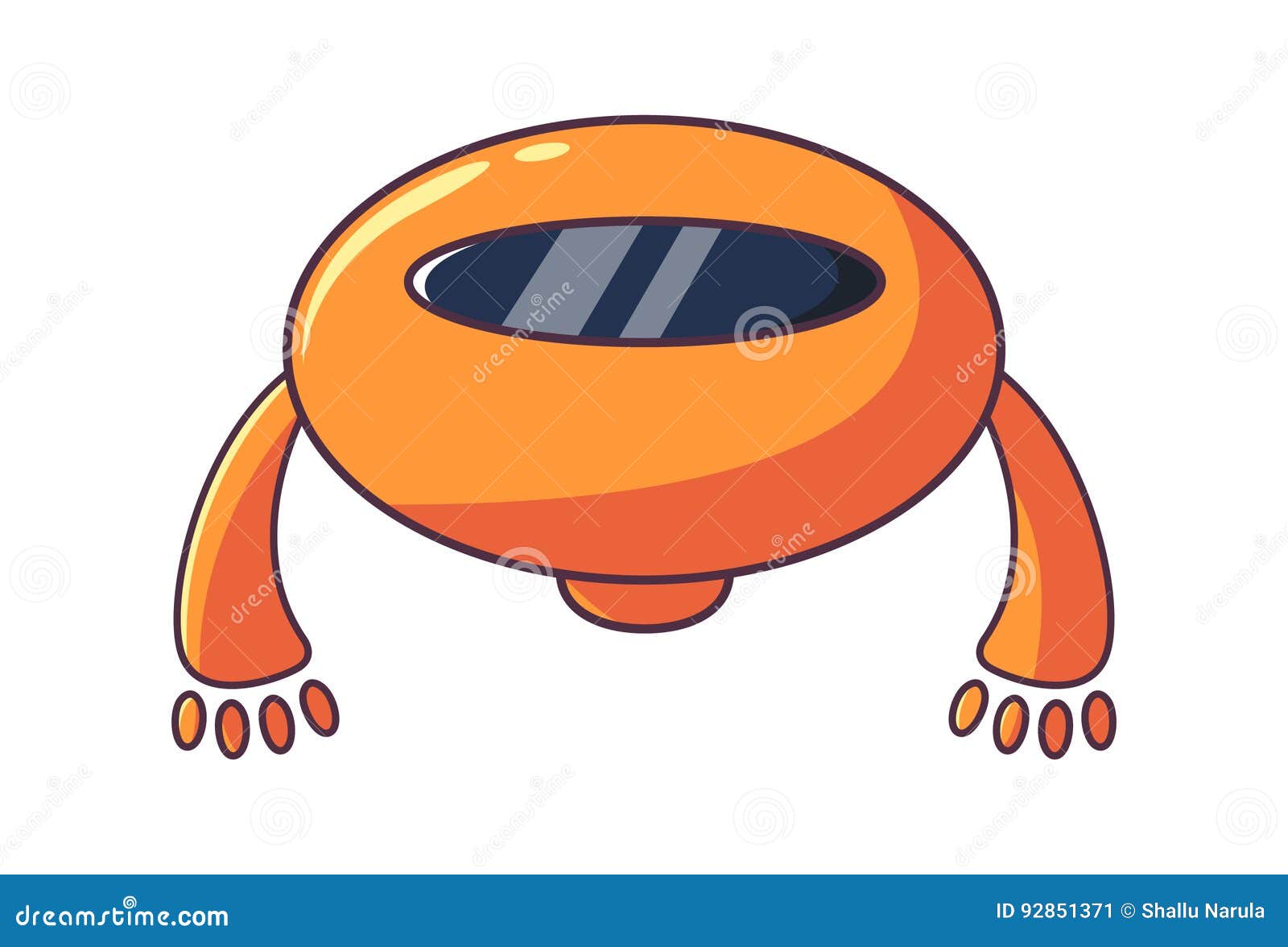 Robot stock illustration. Illustration of draw, monster - 92851371