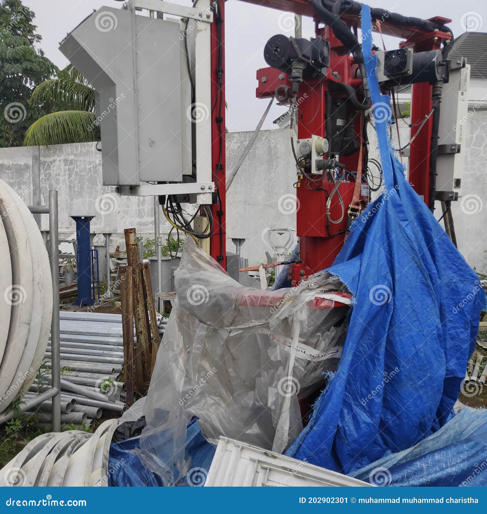 Robotics Parts of Diamantle Manufacturing Unit Stock Image Image of