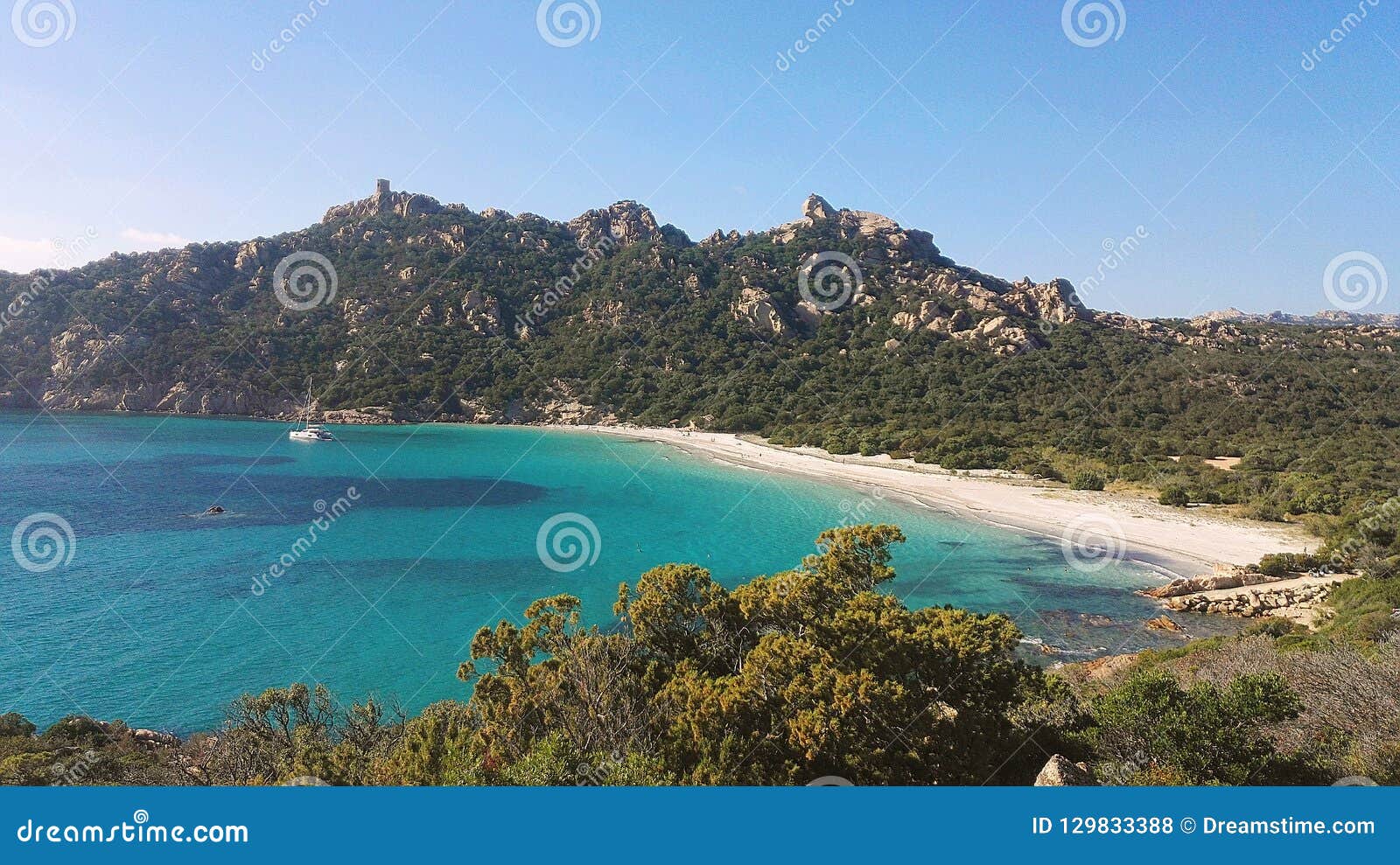 Roccapina Photo Stock Image Du Lion Turquoise Corsica
