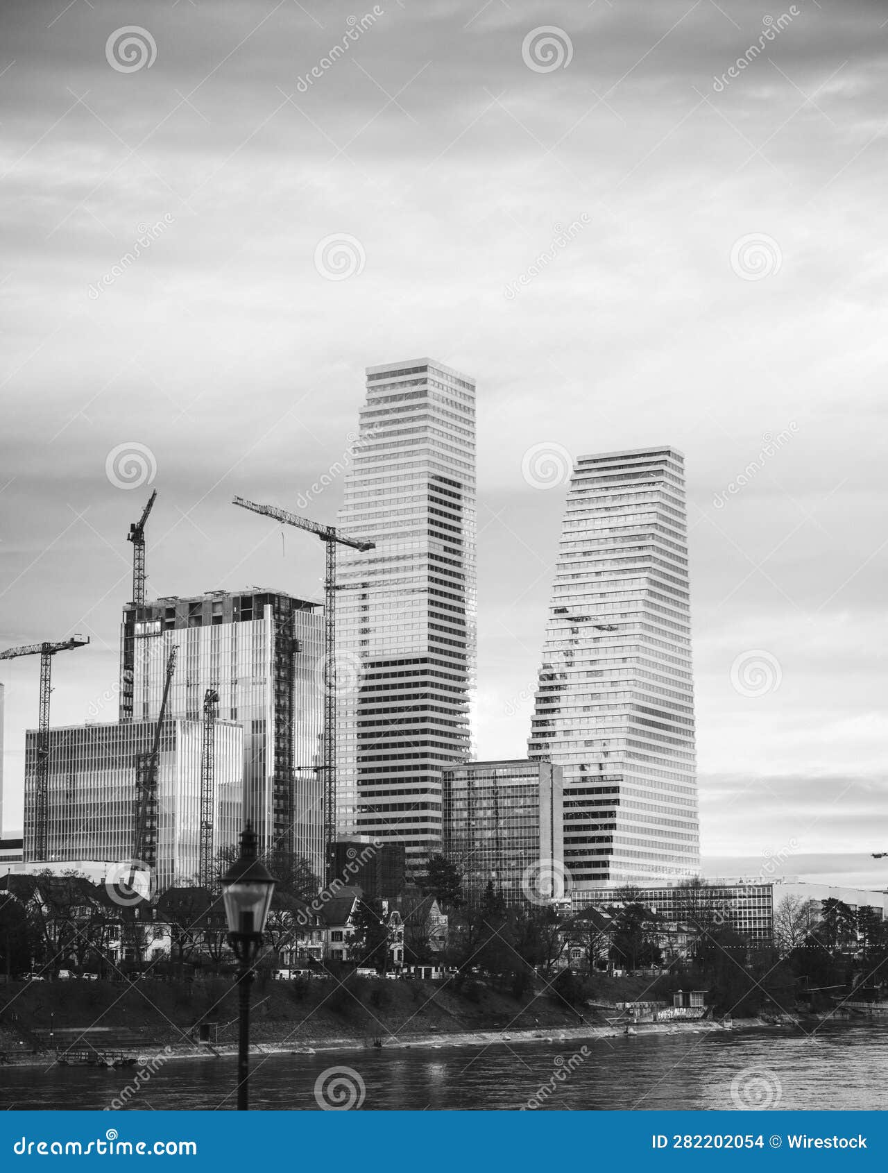 Roche Towers Complex Under Construction Editorial Stock Image Image