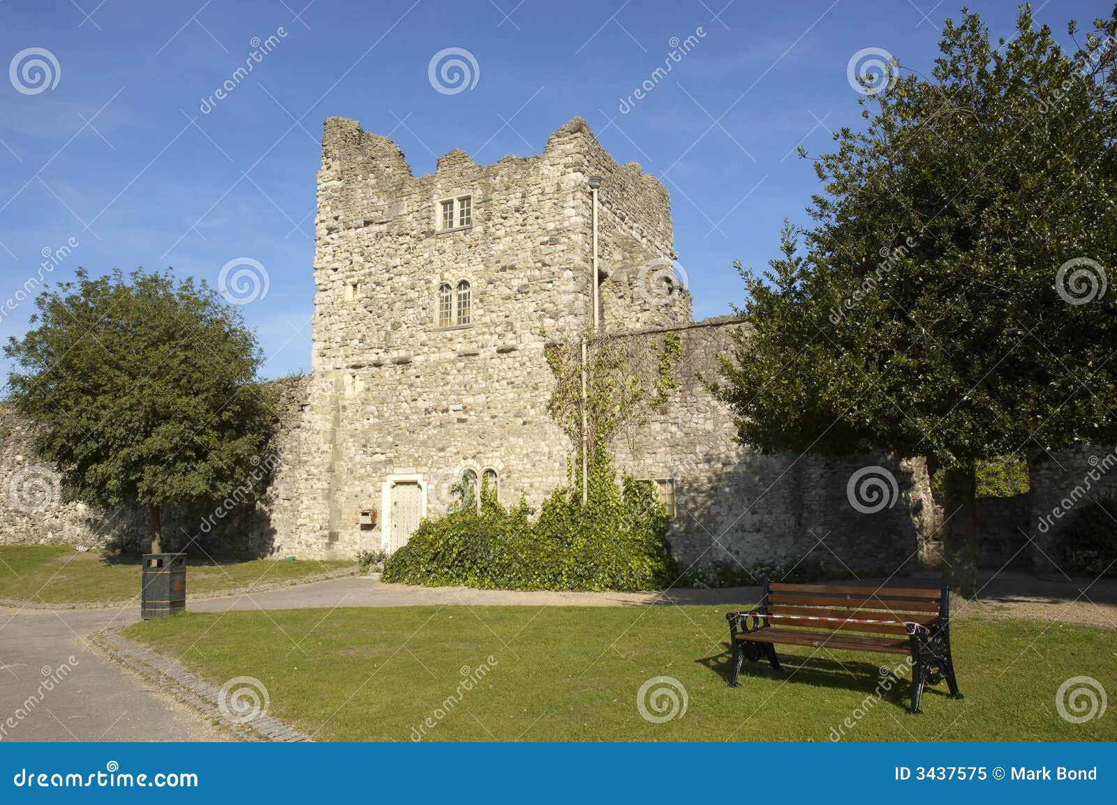 Rochester Castle Gate House Stock Image Image of medway, conflict