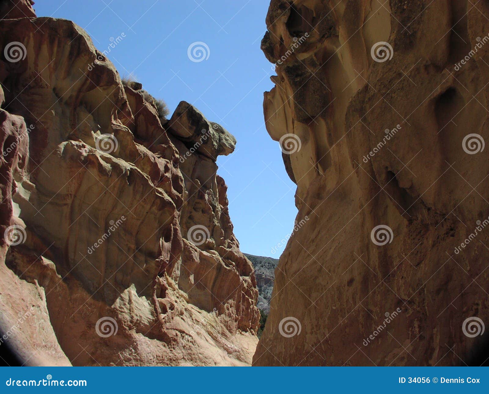 between a rock and another rock
