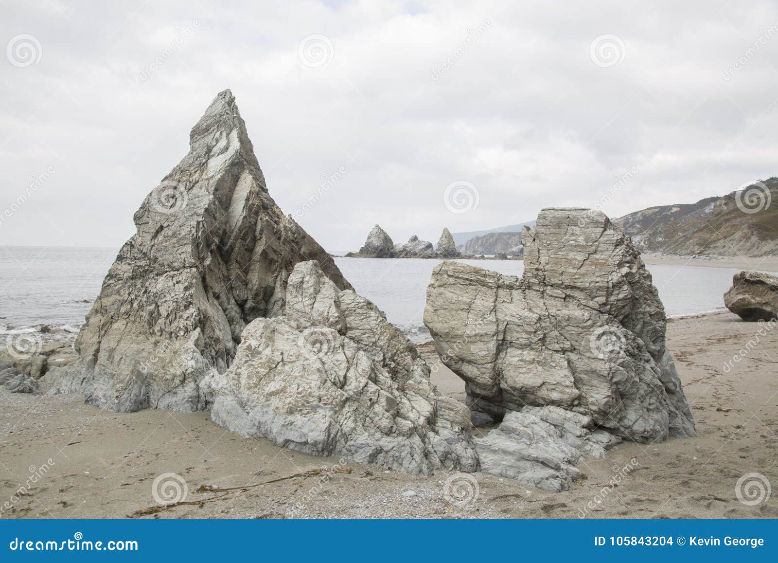 rock on carro beach; galicia