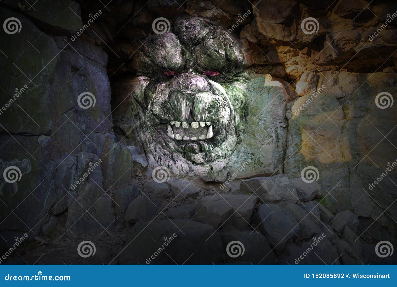 Creepy Monster Evil Image & Photo (Free Trial)