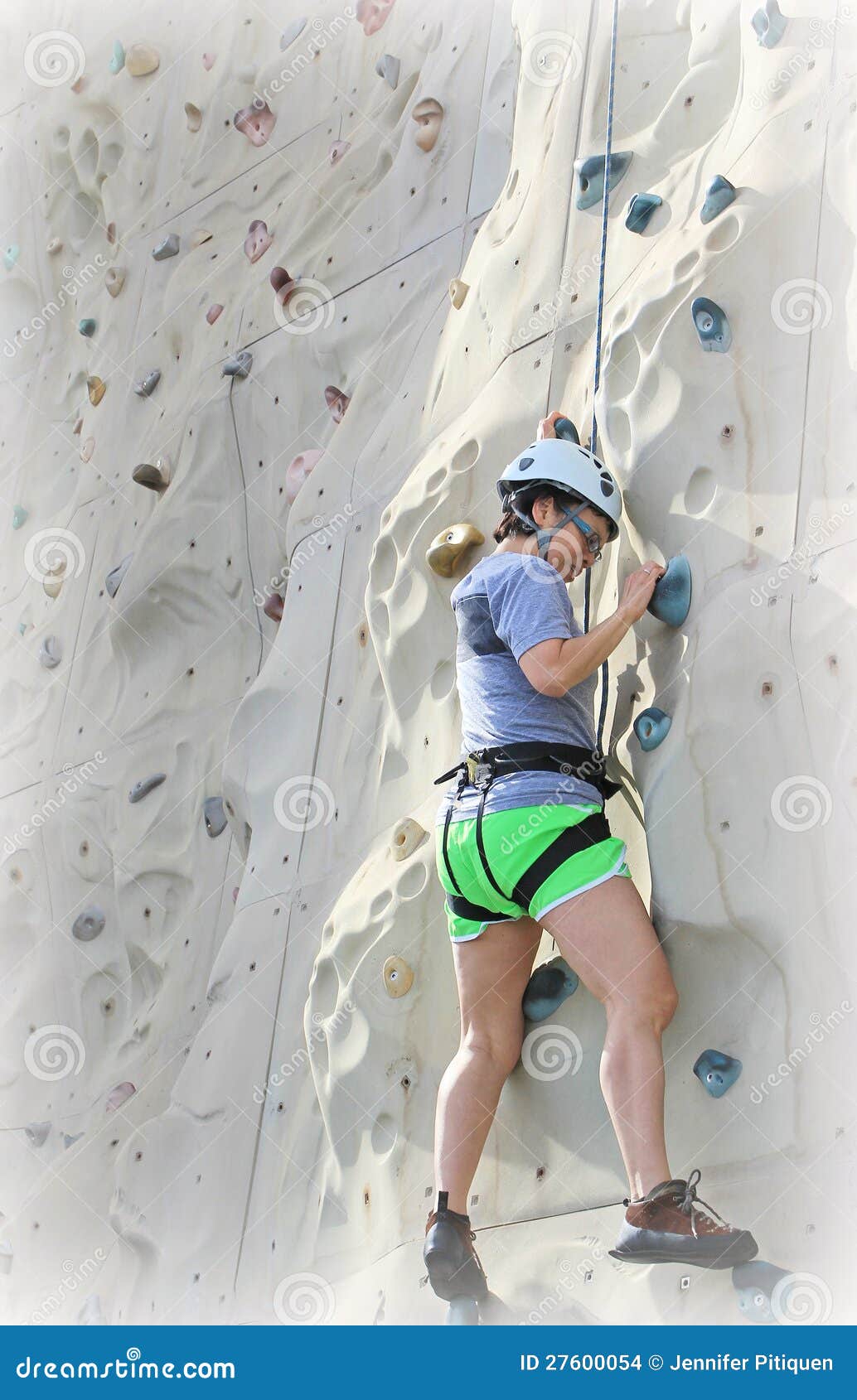 Rock Climber stock photo. Image of strong, wall, recreation 27600054