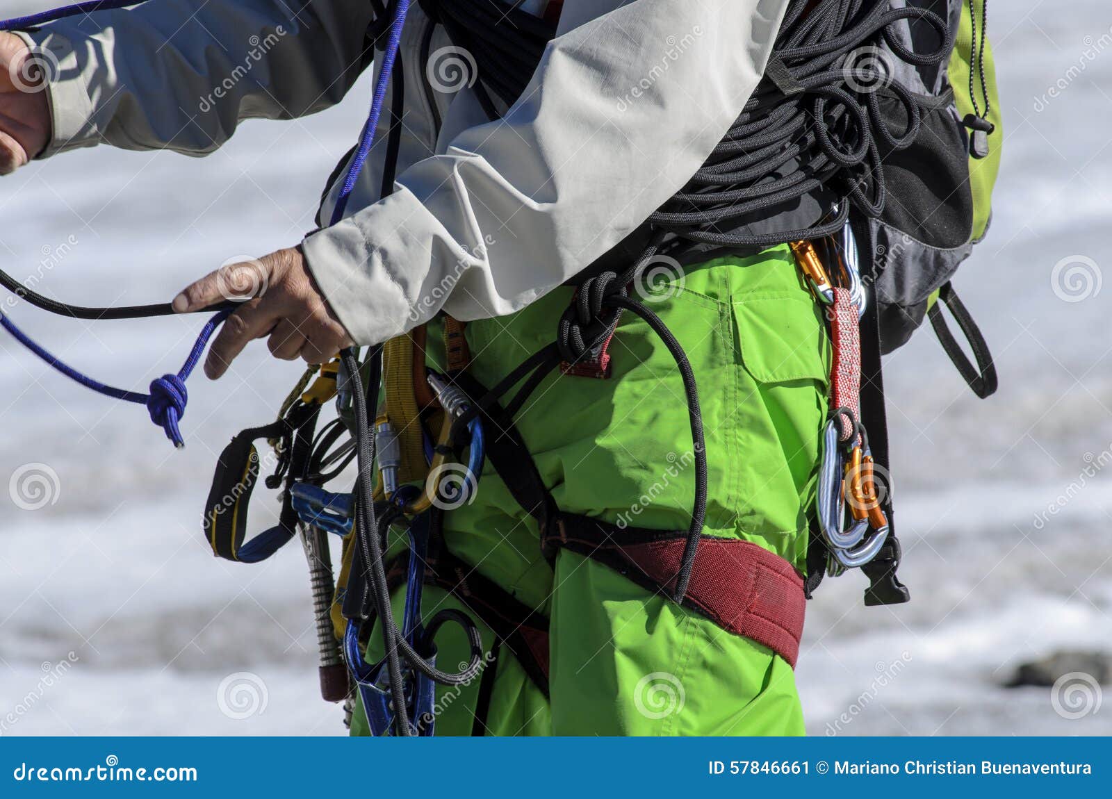 Rock Climbing Equipment stock image. Image of fitness - 57846661