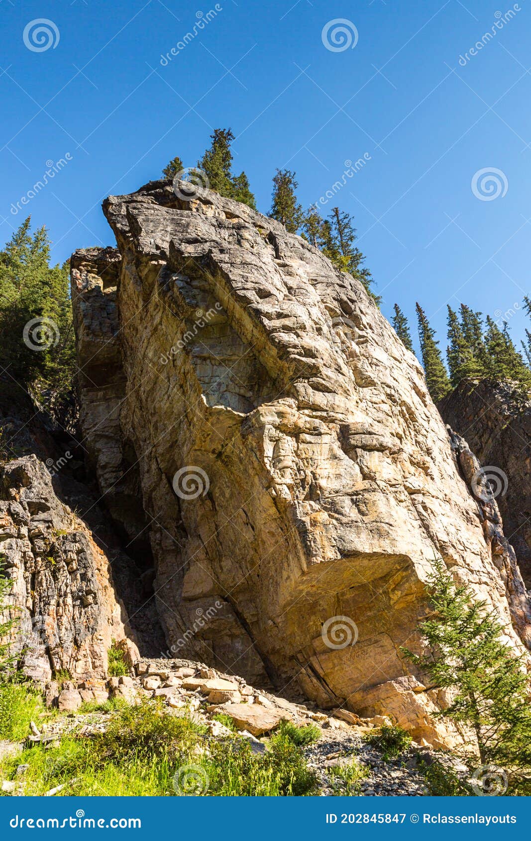 Rock Climbing Lake Louise in Banff Canada Stock Image Image of