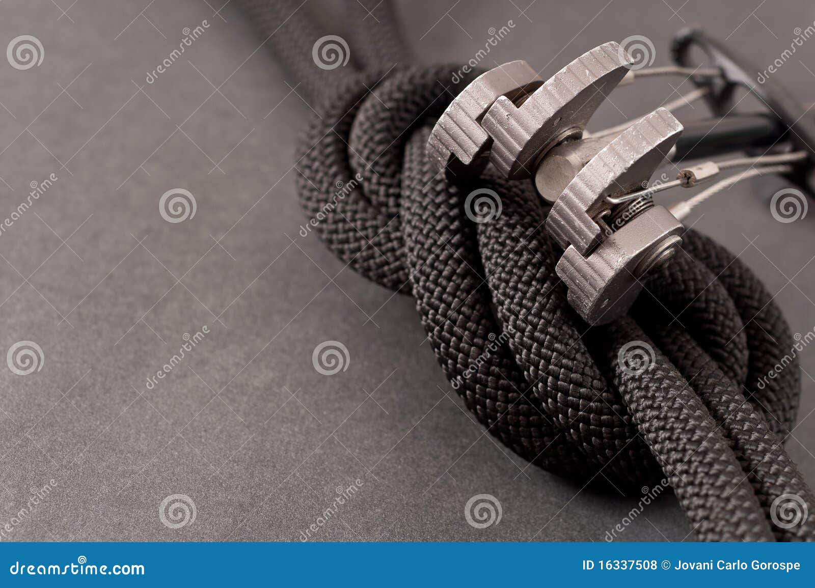 Rock Climbing Tools stock photo. Image of healthy, material 16337508
