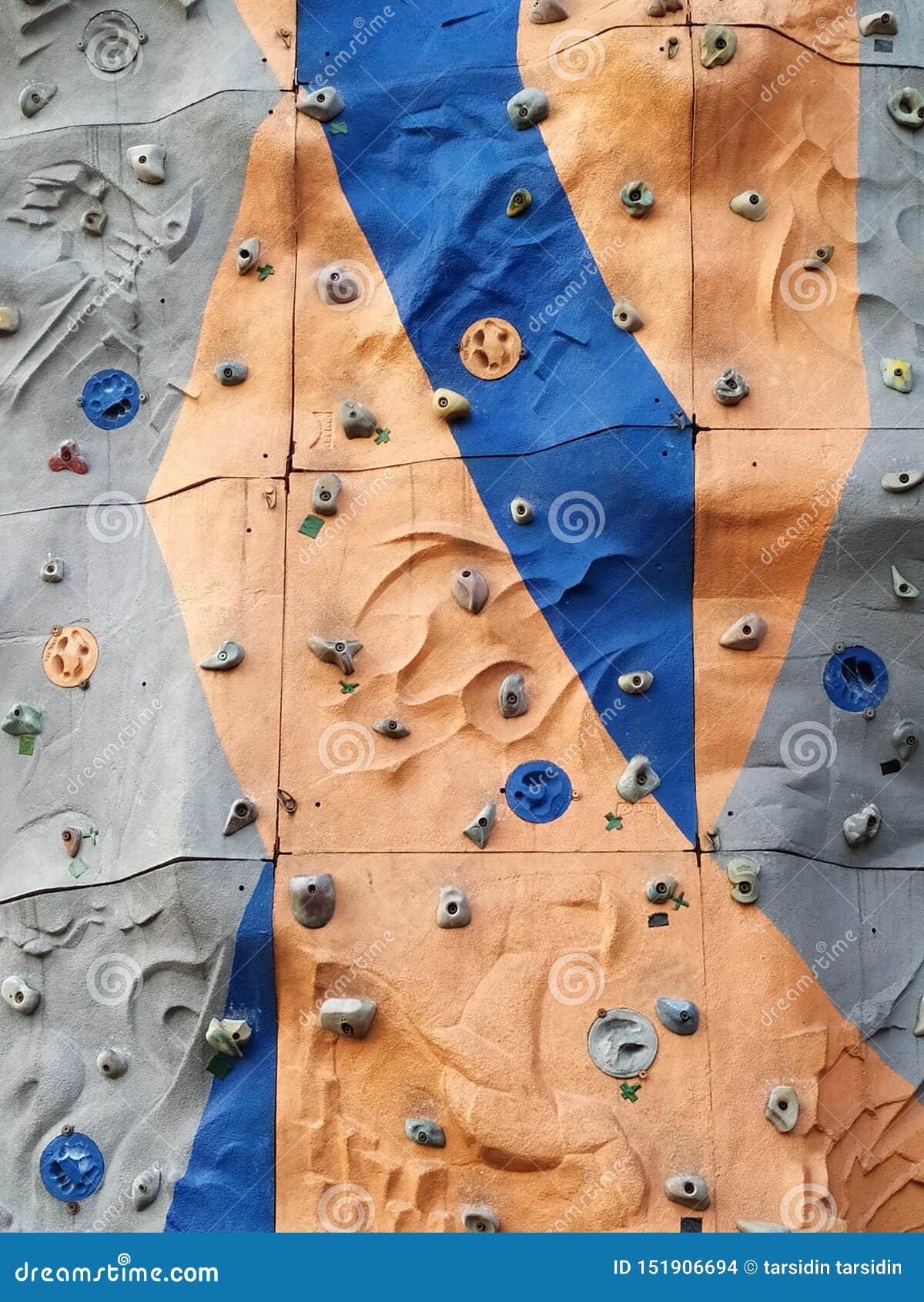 Rock Climbing Walls with Difficulty and Color Stock Photo Image of