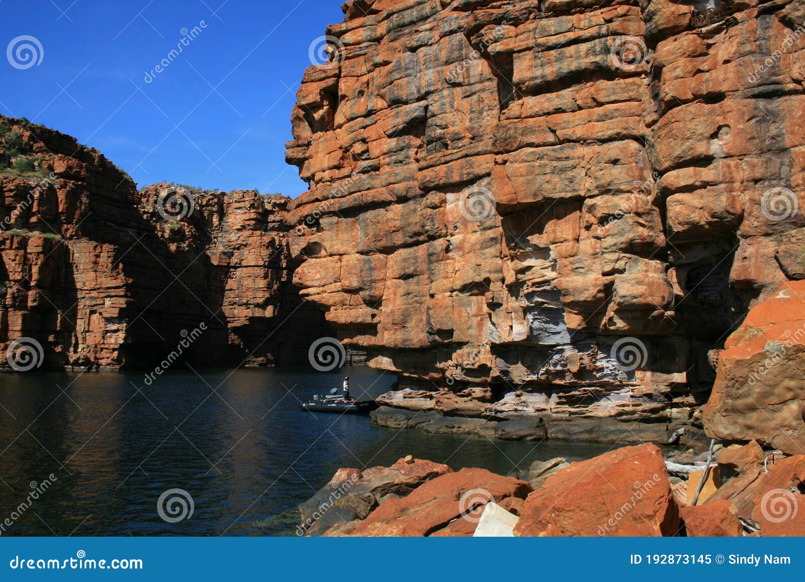 Rock Features Of The Kimberley In Australia Stock Image Image Of Wilderness Blue
