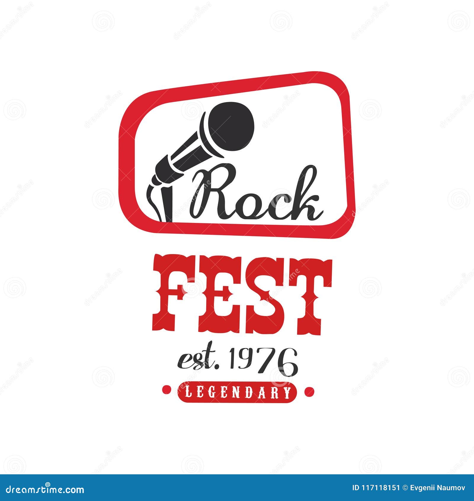 Rock Fest Posters Flyers Concert Music Festival Stock Illustration