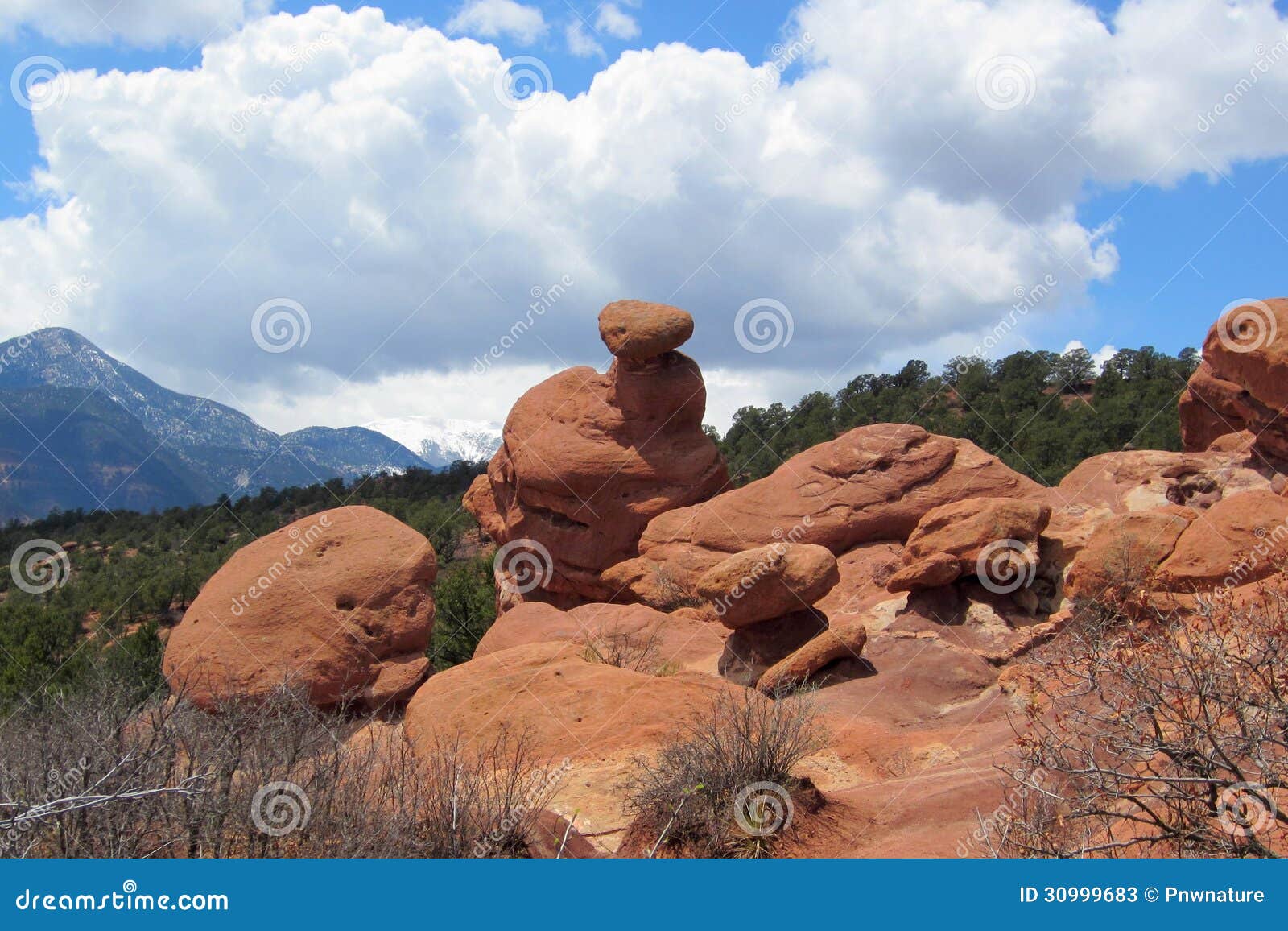 Rock Formation in Colorado stock image. Image of rock - 30999683