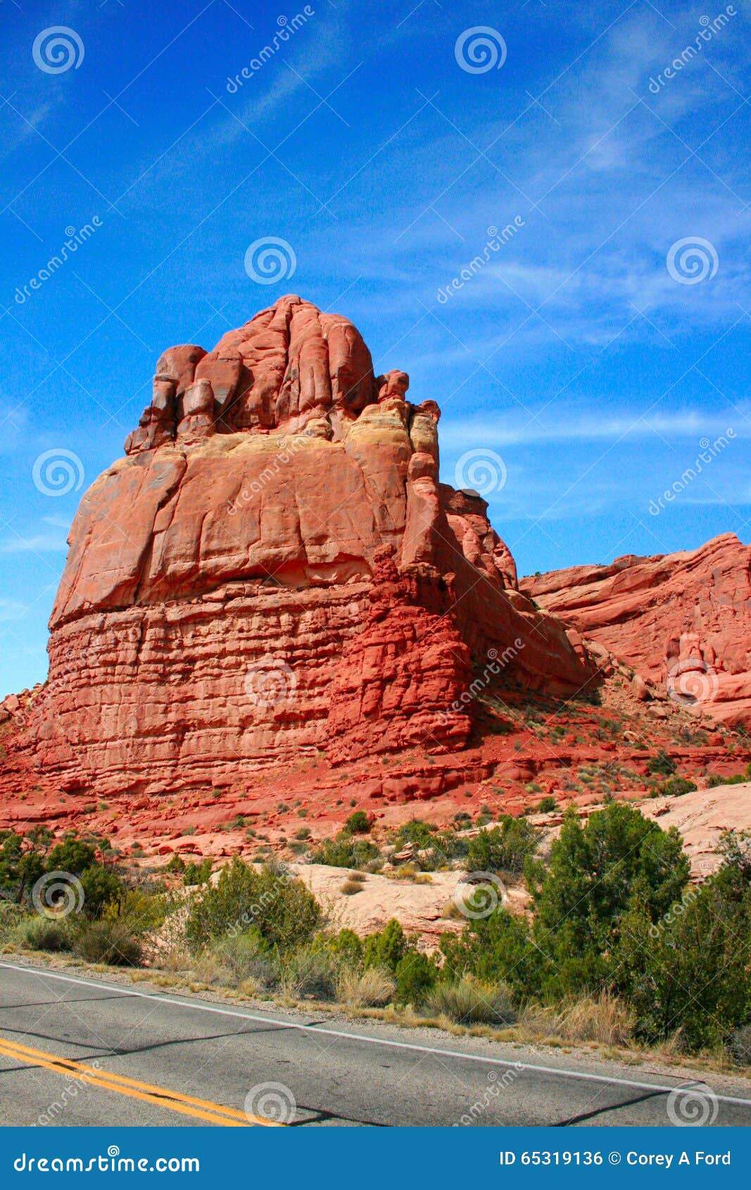 rock formations at arches national park