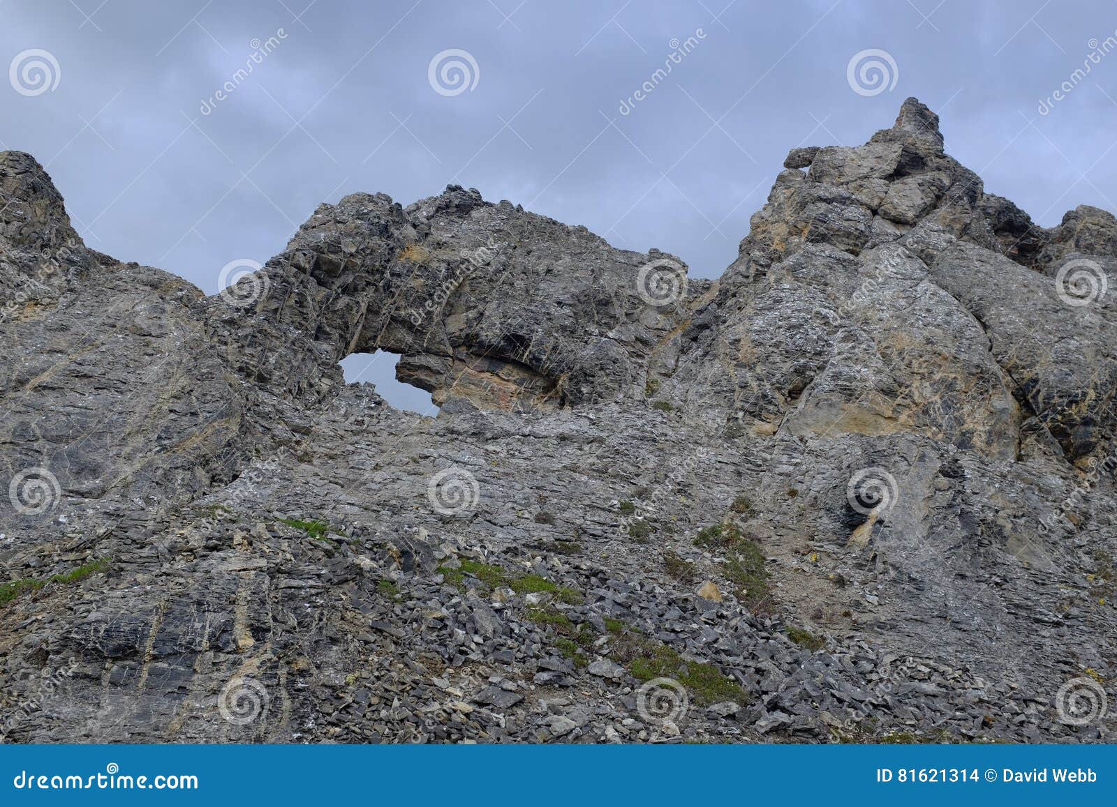 rock formations in the arctic