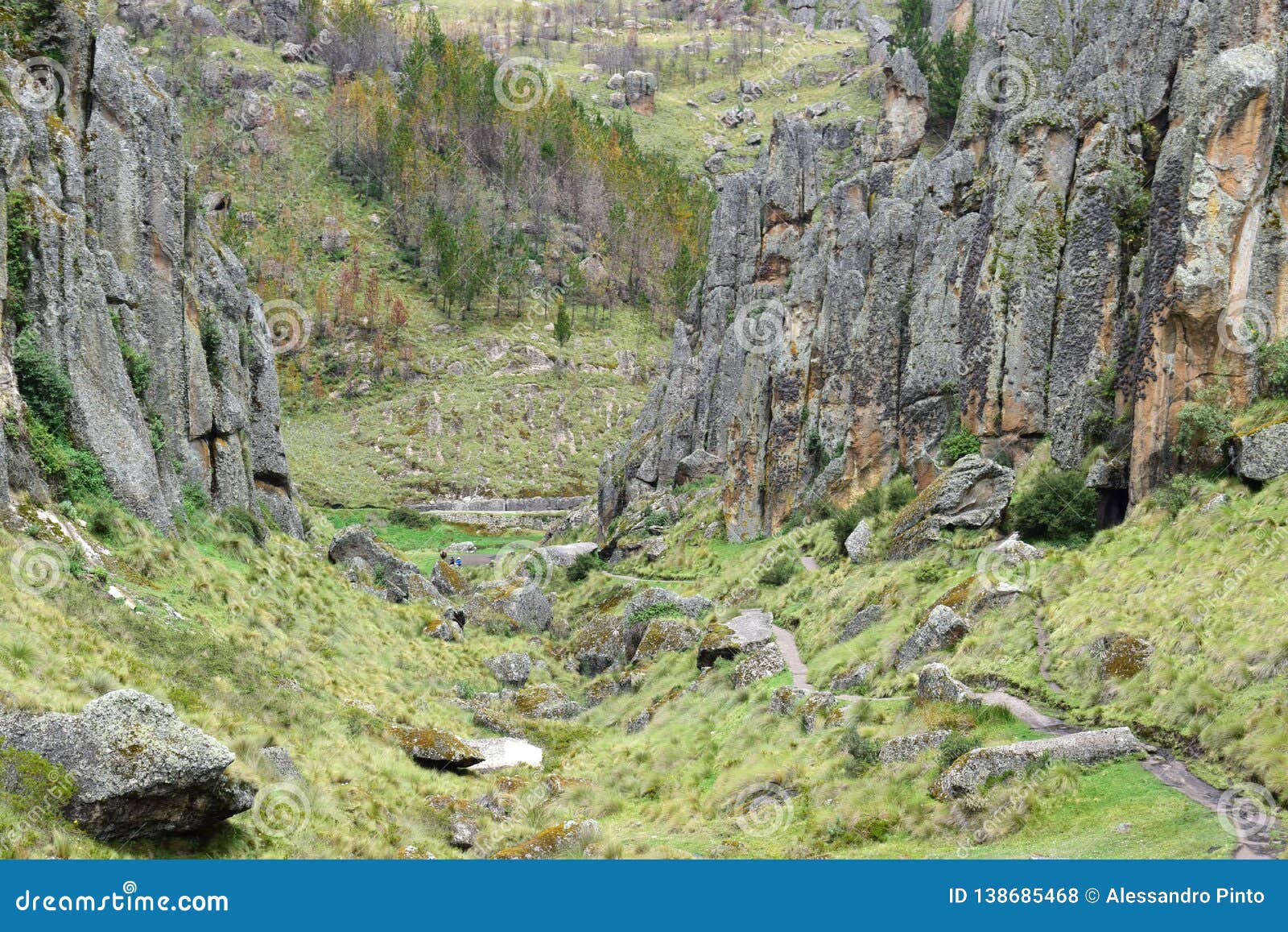 rock formations in cumbemayo national park