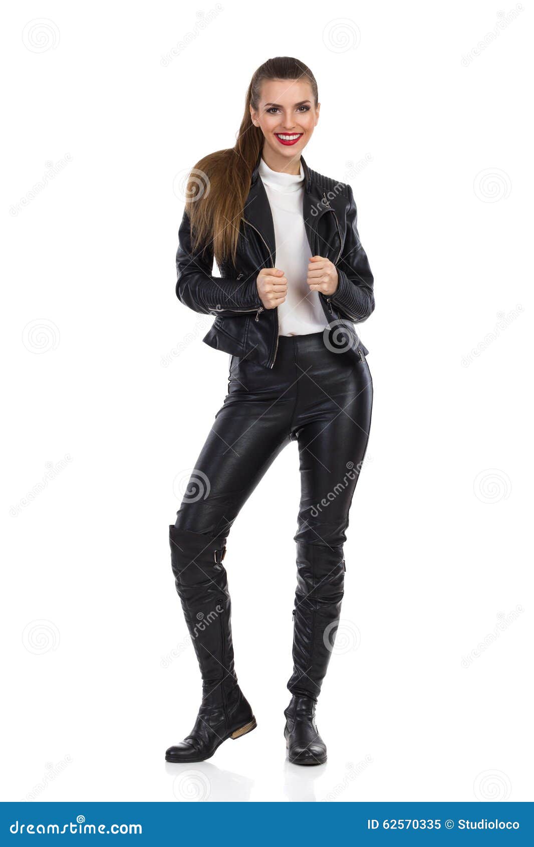 Rock Girl Posing stock image. Image of boot, beautiful - 62570335