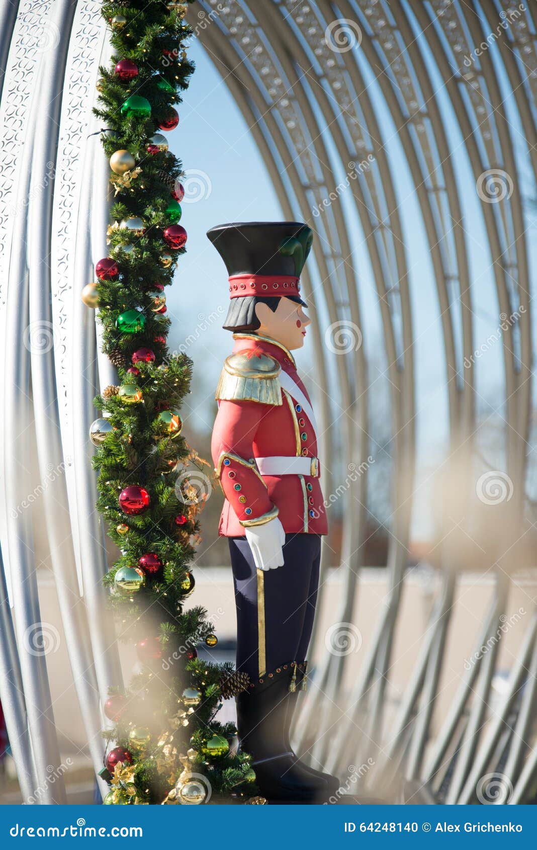 Rock Hill South Carolina Downtown during Christmas Season Stock Photo ...