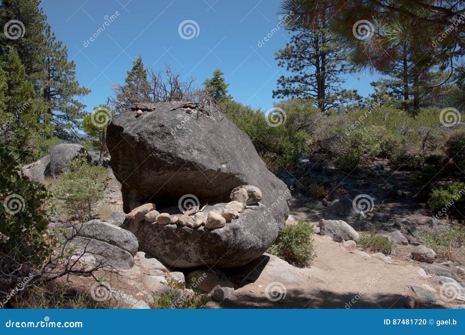 rock-monster of lake tahoe`s rubicon trail