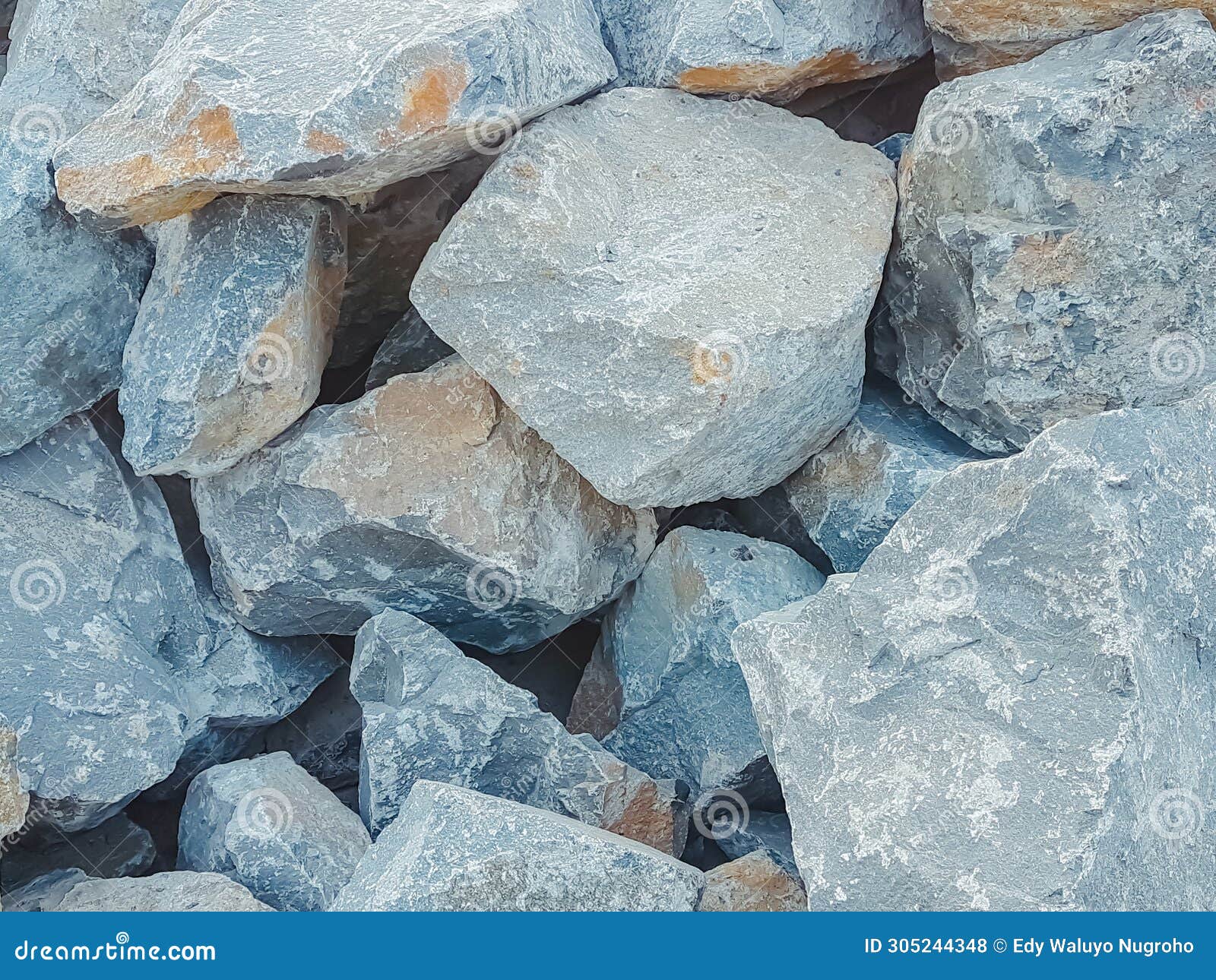 Rock for Raw Material in the Construction Industry Stock Photo Image of cutout, boulder 305244348