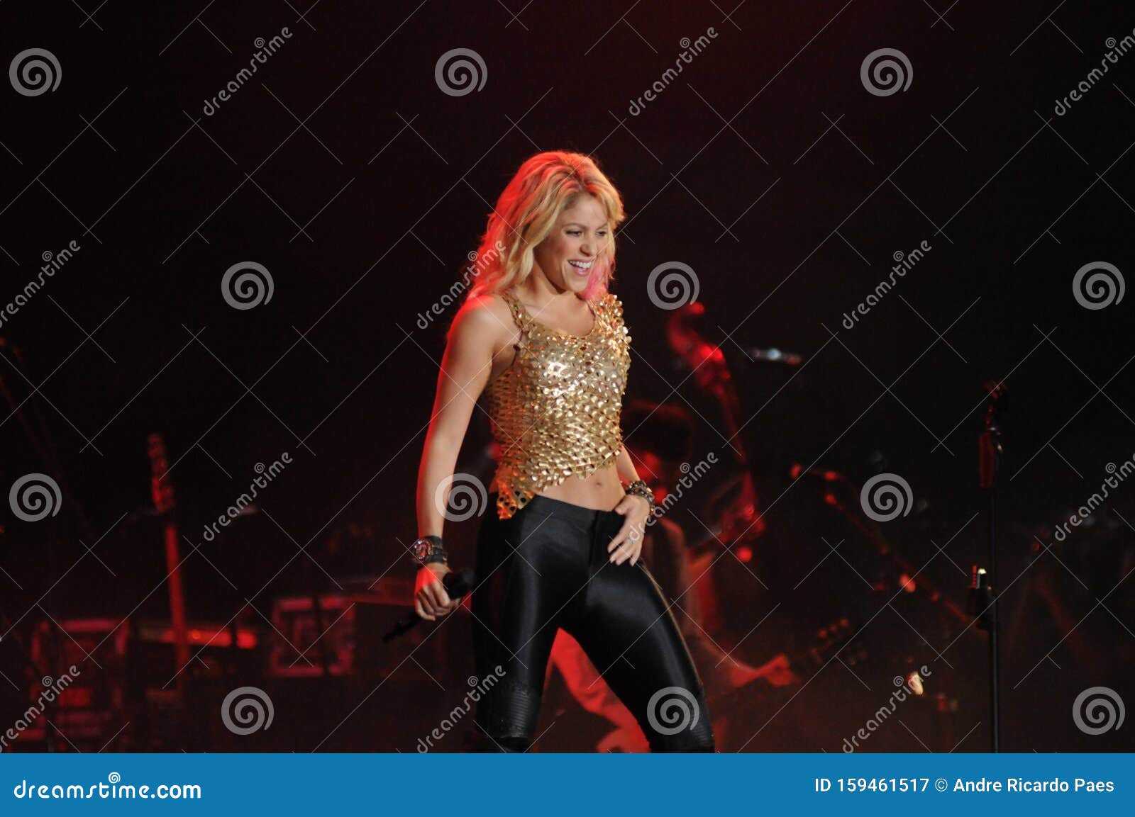 Rock in Rio, Concert by Singer Shakira, Editorial Photography - Image