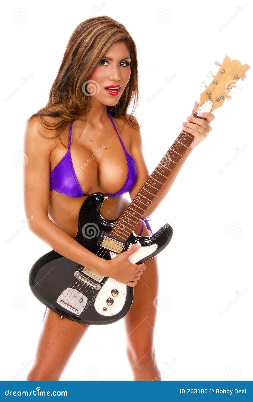 Rock and Roll Bikini stock photo. Image of model, string 263186