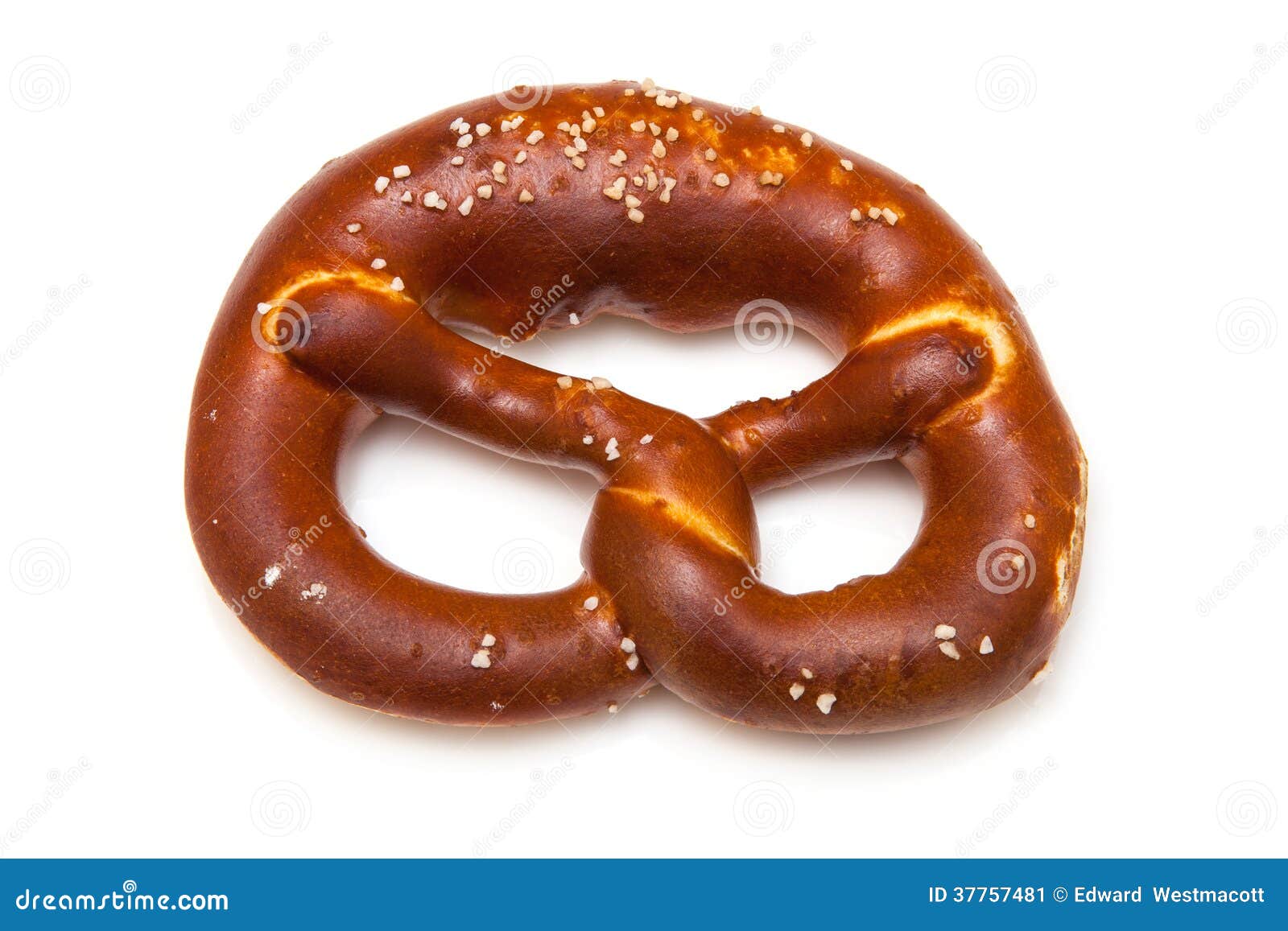 Rock salt pretzel stock image. Image of traditional, appetizing 37757481