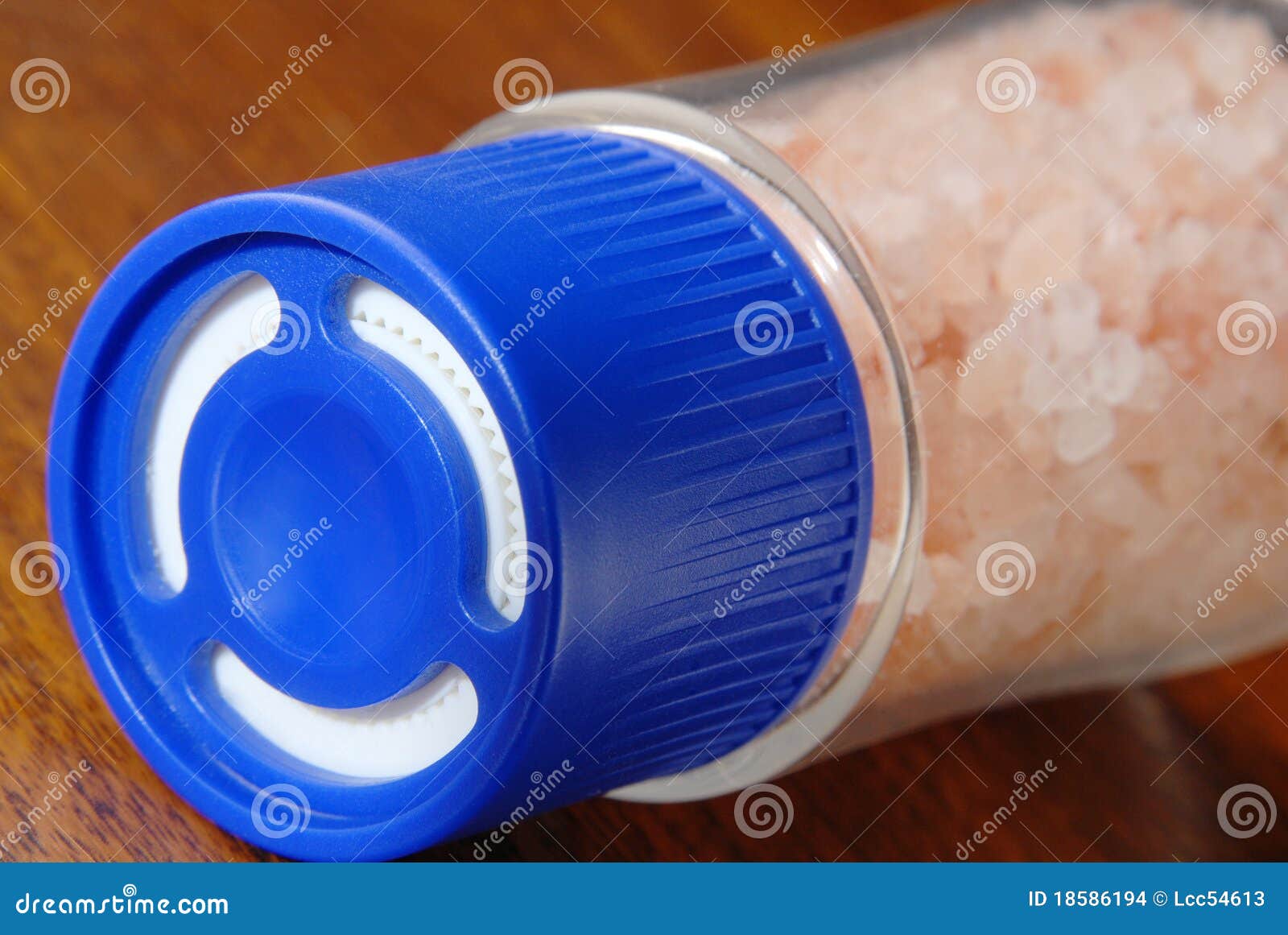 Rock salt shaker stock photo. Image of french, macro 18586194