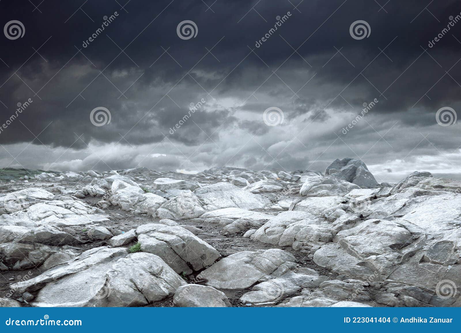 Rock scenery in winter stock photo. Image of fantasy - 223041404