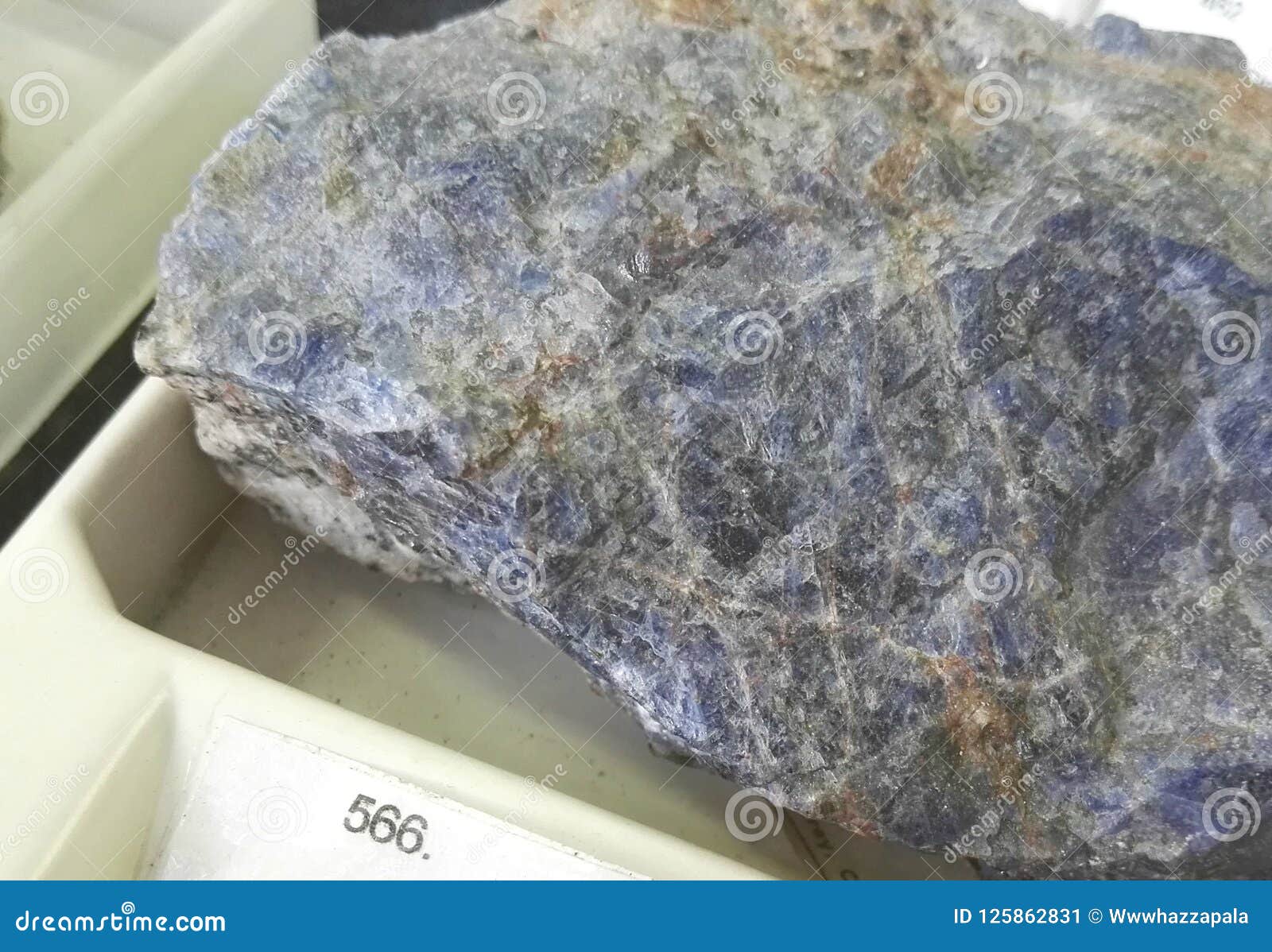 rock with sodalite tectosilicate