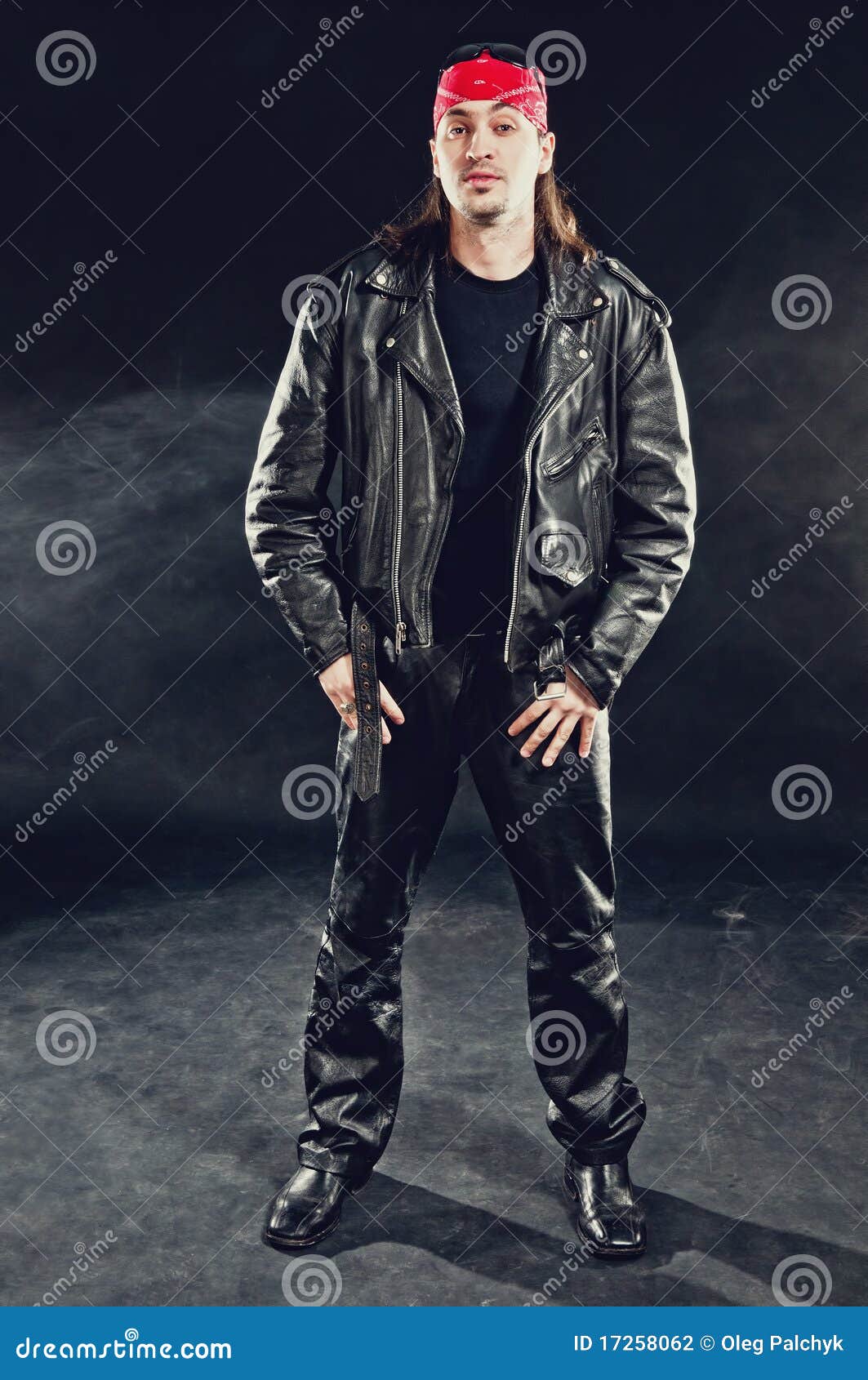 Rock star stock photo. Image of beauty, handkerchief 17258062