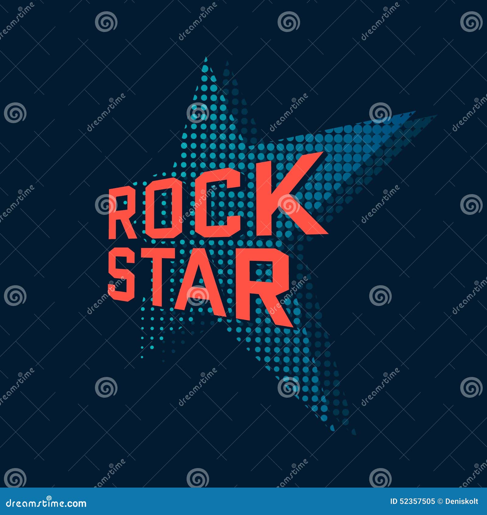 Rock star stock vector. Illustration of roll, rock, entertainment ...