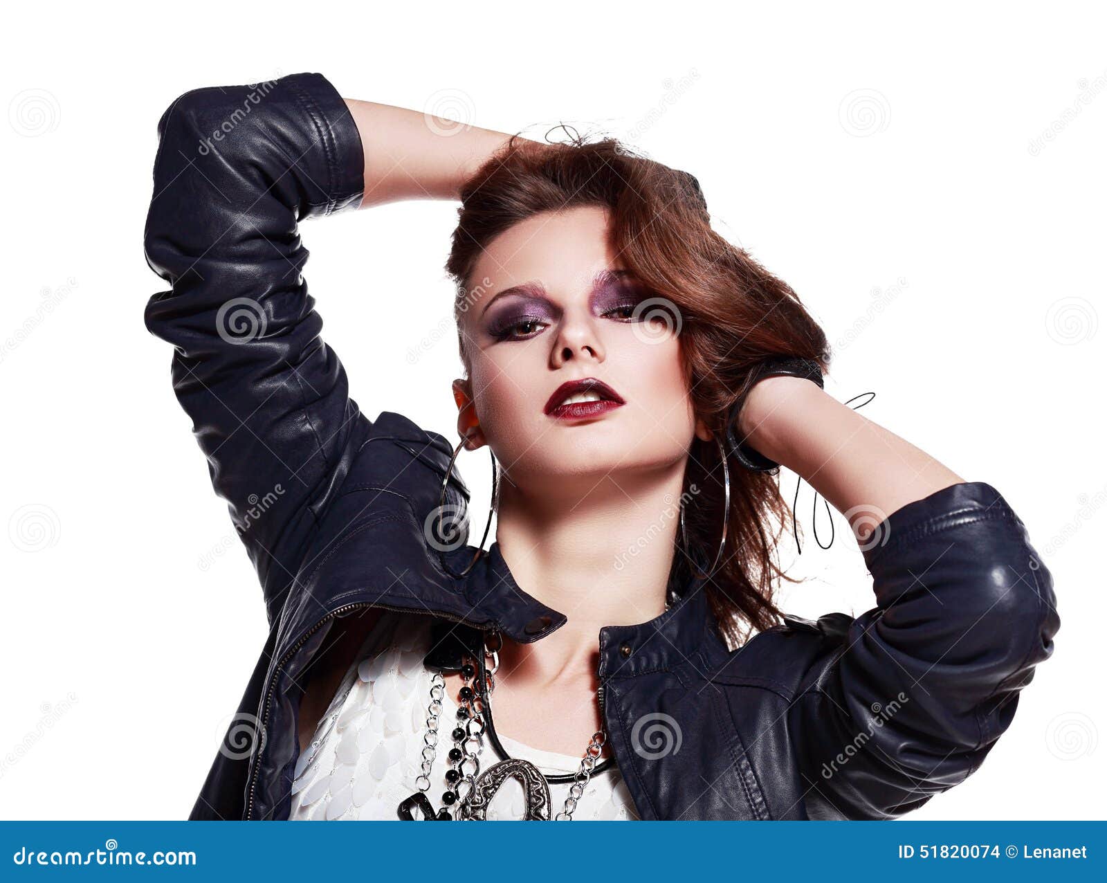 Rock woman stock photo. Image of high, eyes, desire, femininity - 51820074