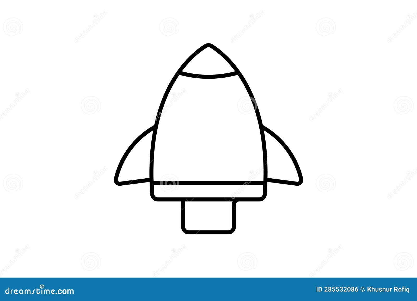 rocket icon related to space exploration