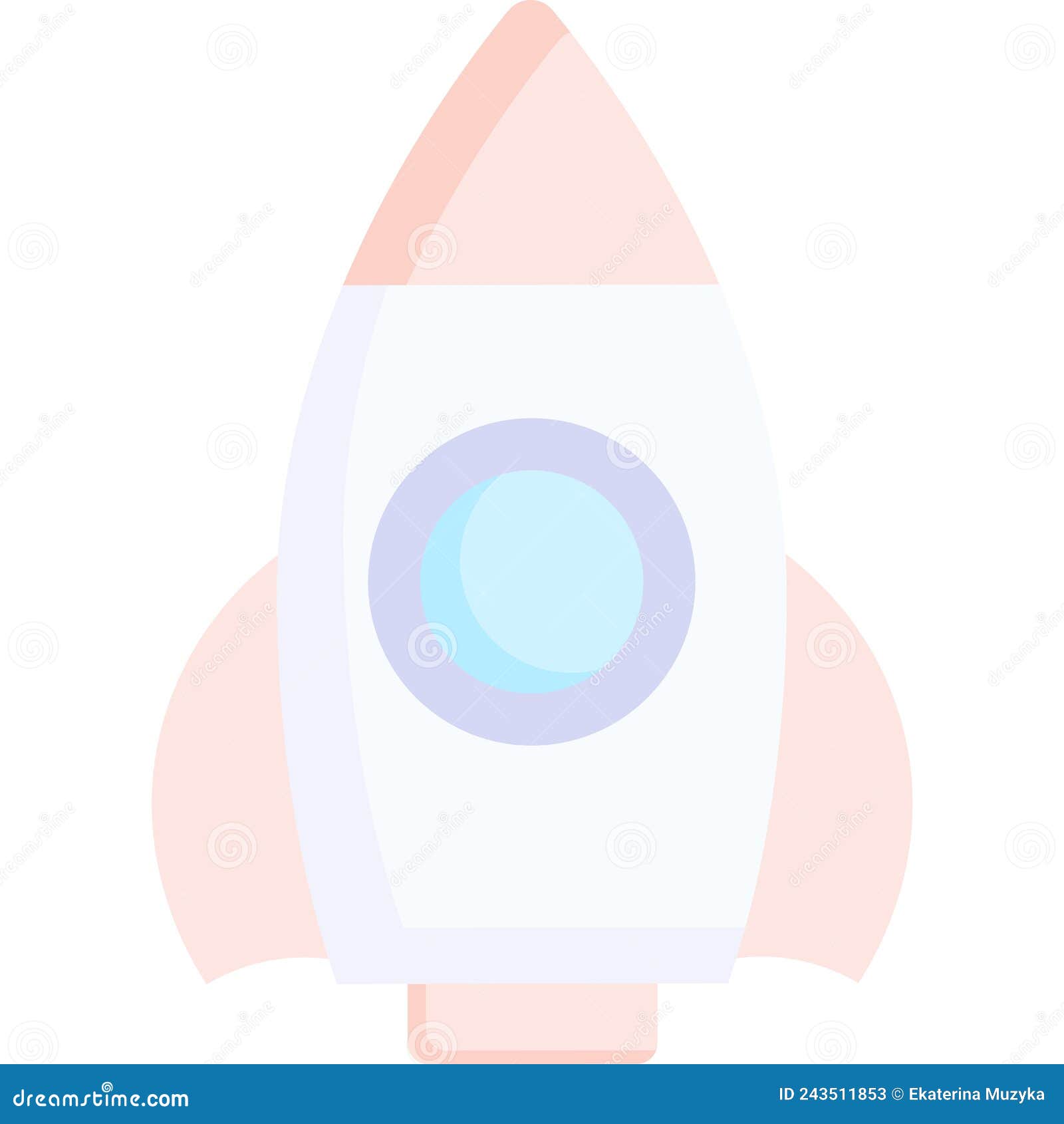 rocket icon  space ship launch 
