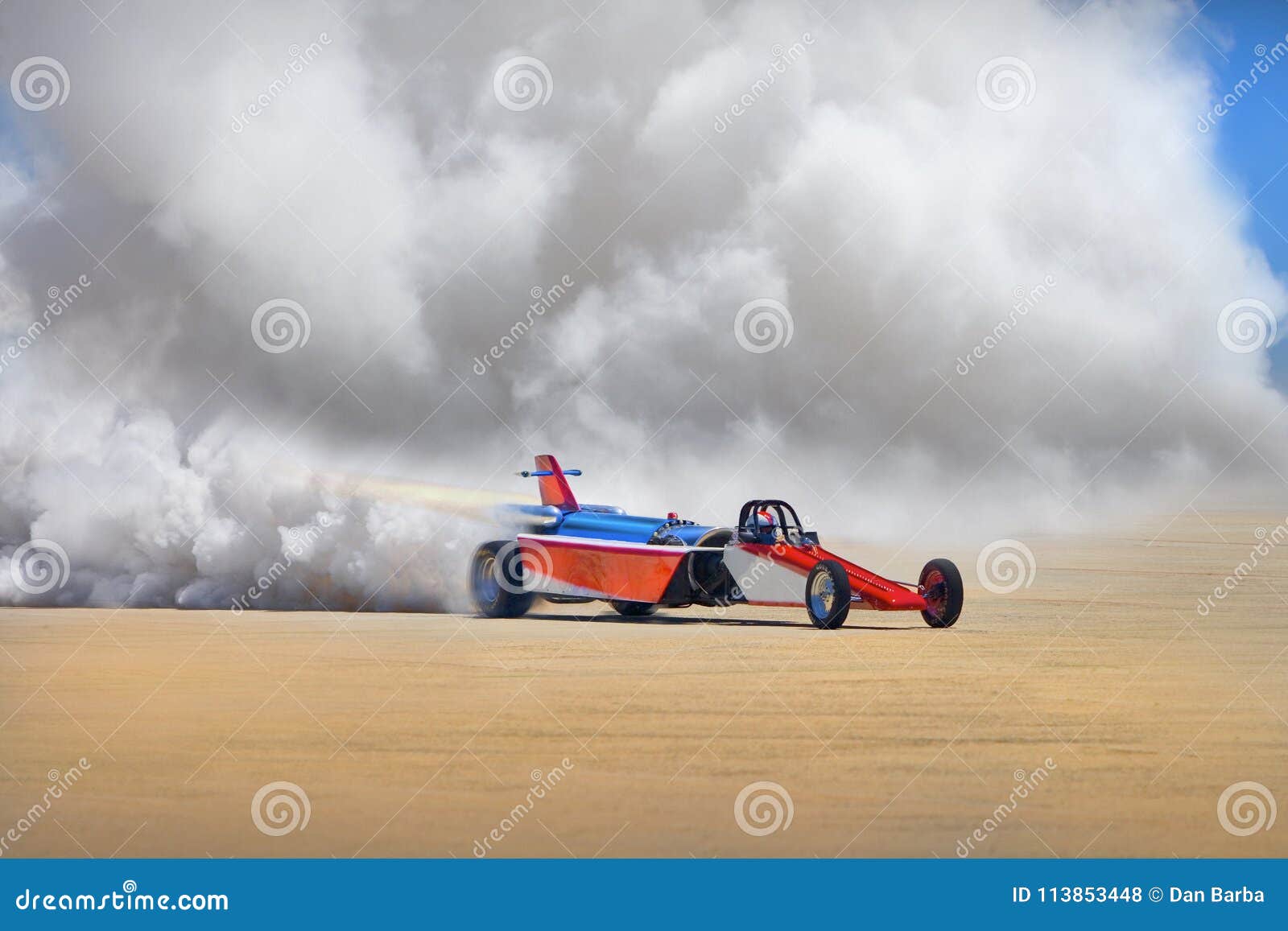 RACE CAR and DRIVER with JET PROPULSION and HEAVY SMOKE on TARMAC Editorial Photo - Image of tarmac, propulsion: