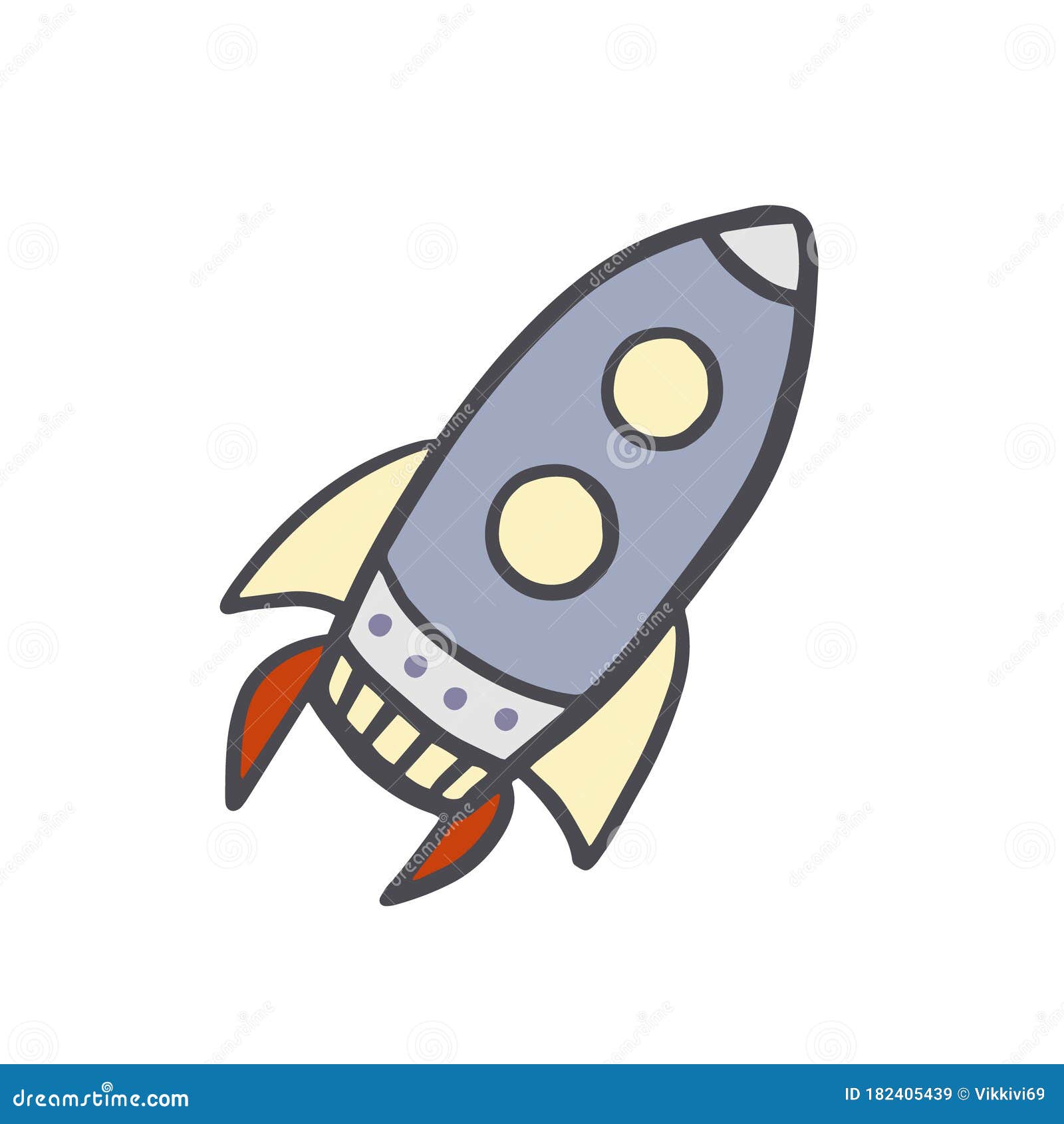Rocket Spaceship. Color Vector Illustration. Flying Rocket Stock Vector - Illustration of space, future: 182405439 Rocket Spaceship. Color Vector Illustration. Flying Rocket Stock Vector - Illustration of space, future: 182405439