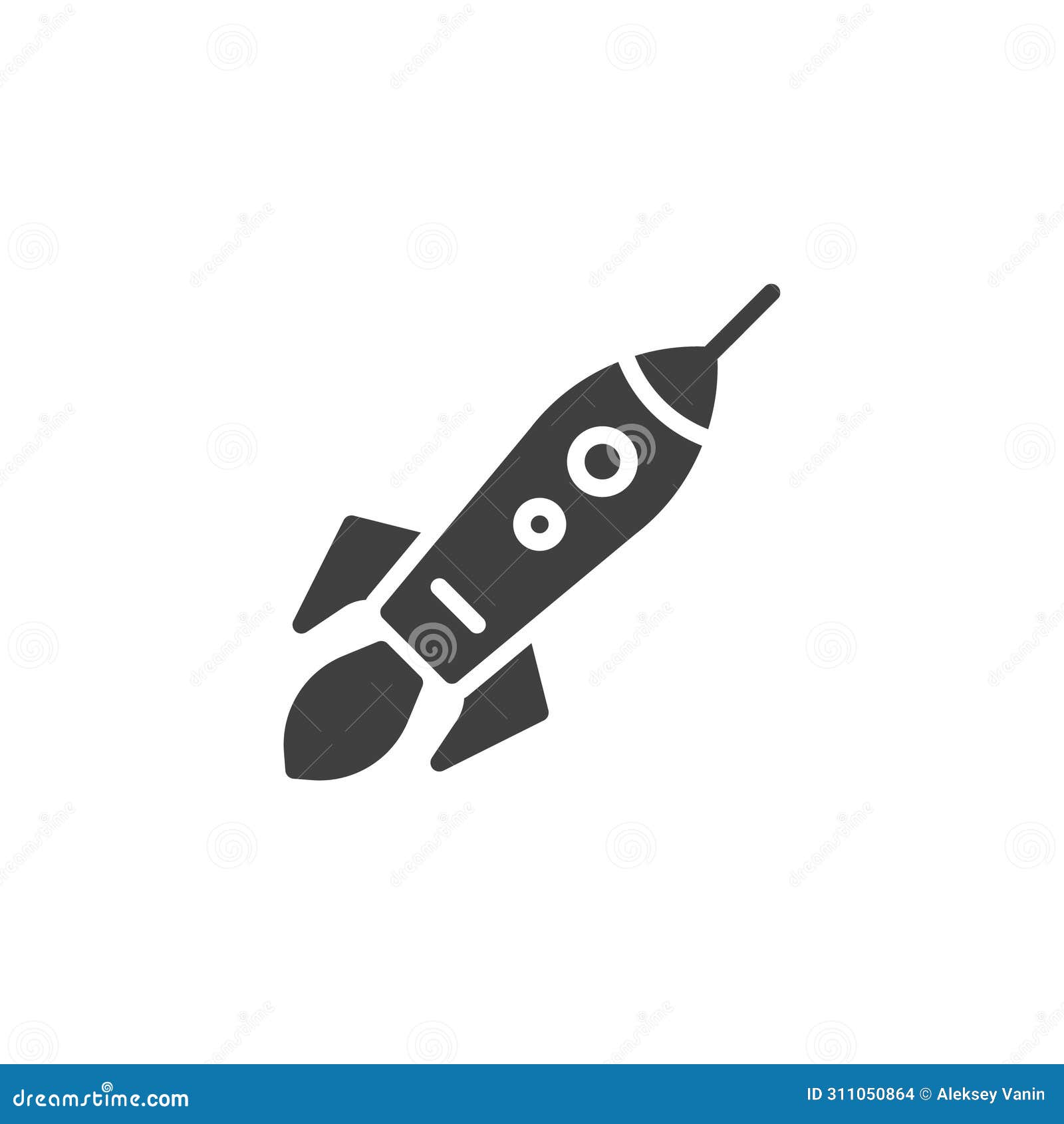 rocket spaceship  icon
