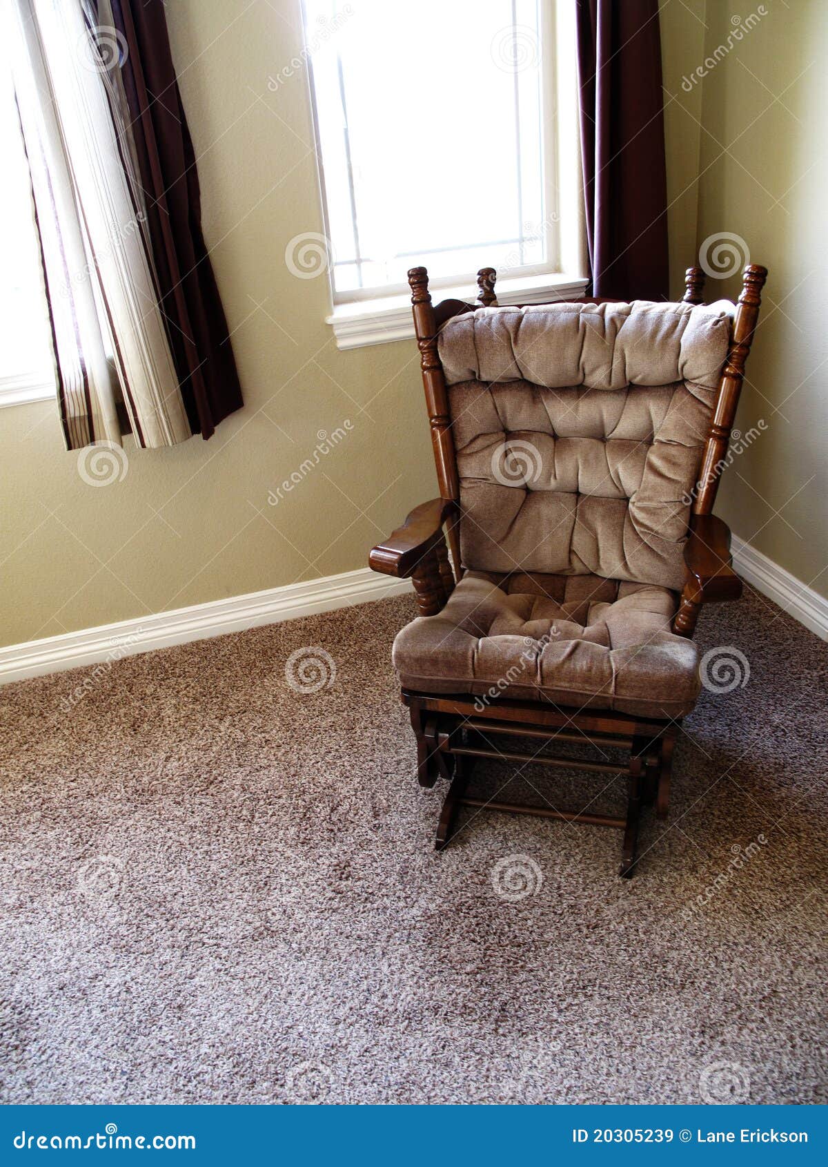 Rocking Chair at Home stock image. Image of building 20305239