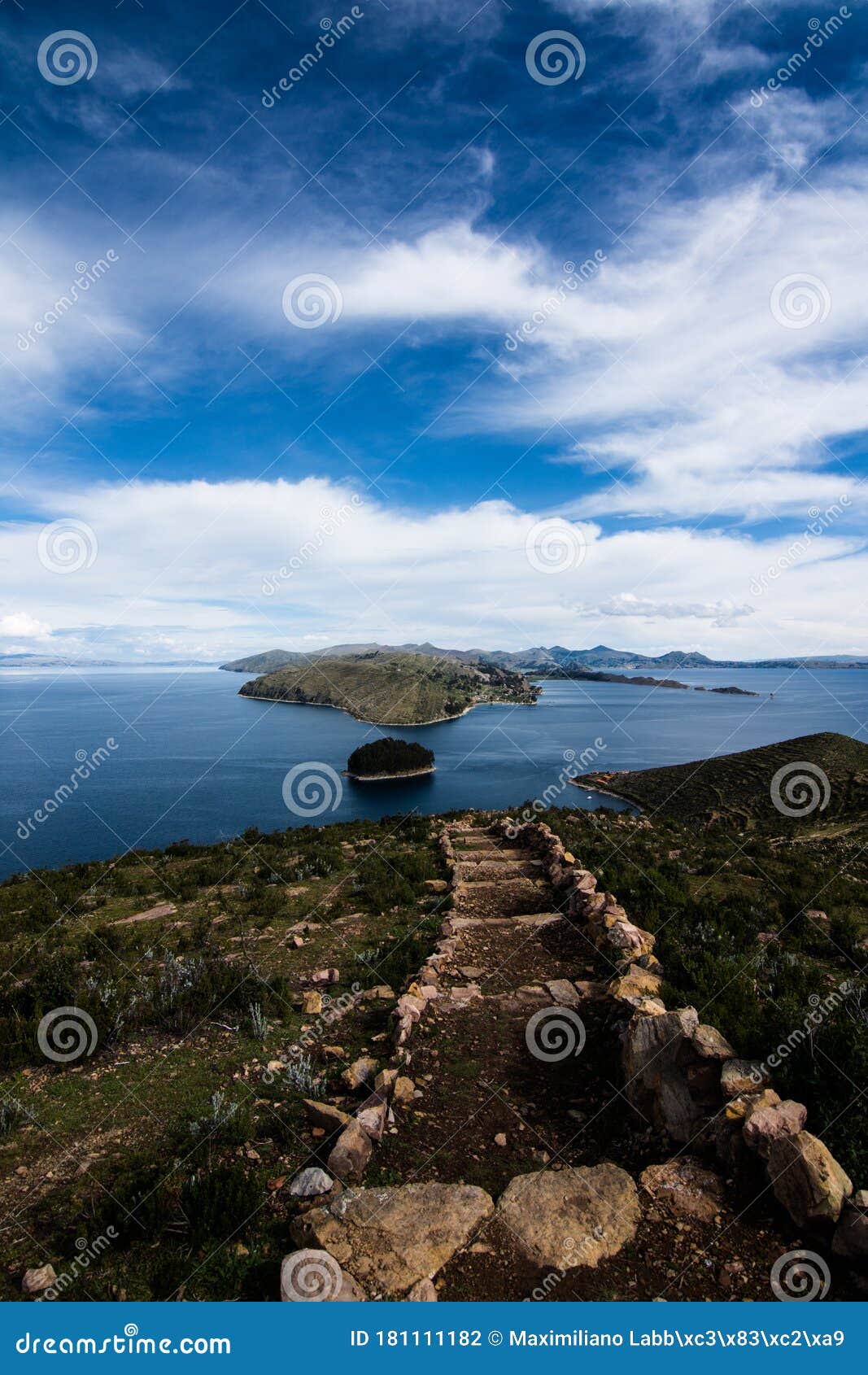 islands at titicaca lake, bolivia