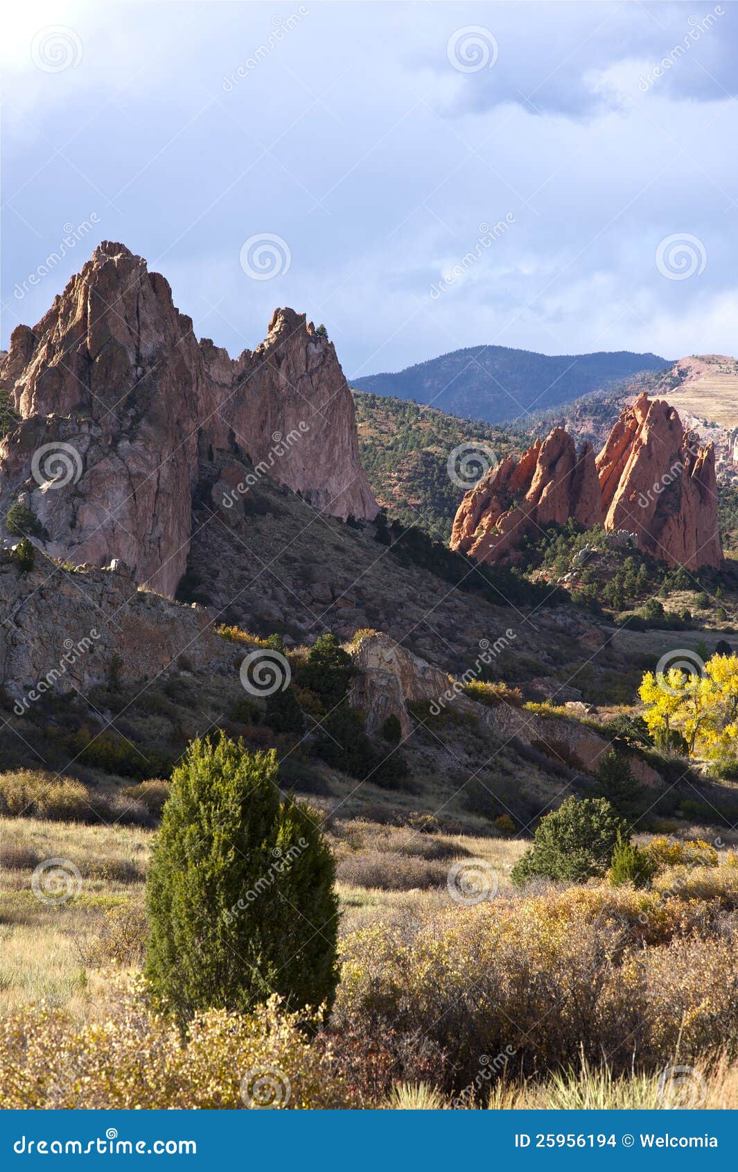 Rocks Formation Colorado stock photo. Image of garden - 25956194