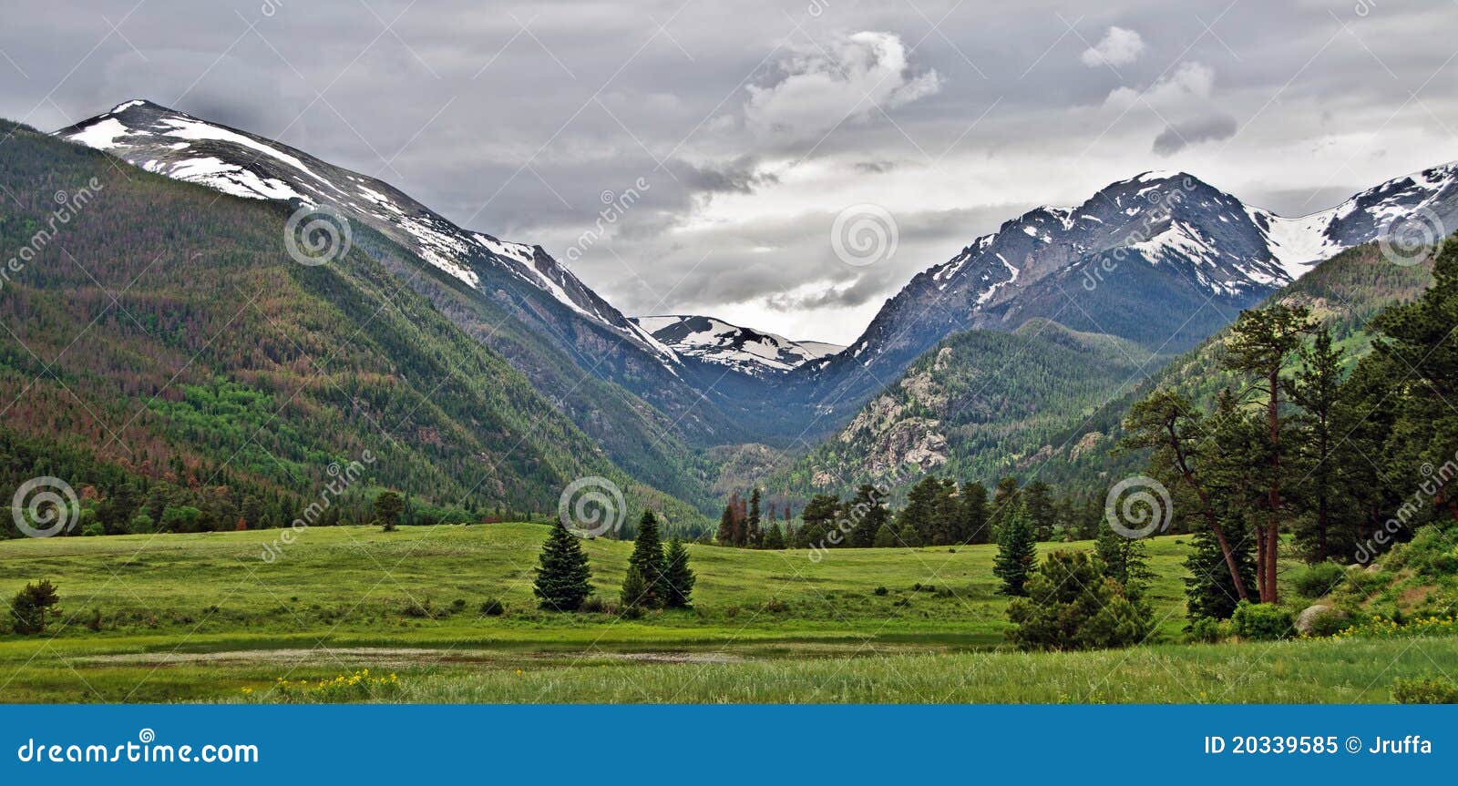 rocky mountain national park vista