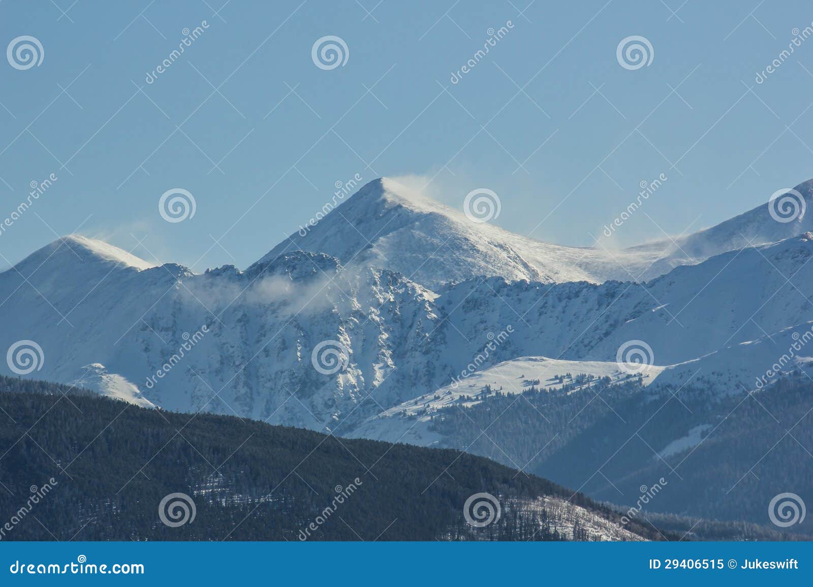 Rocky Mountains Summit 2 stock image. Image of wood, forest 29406515