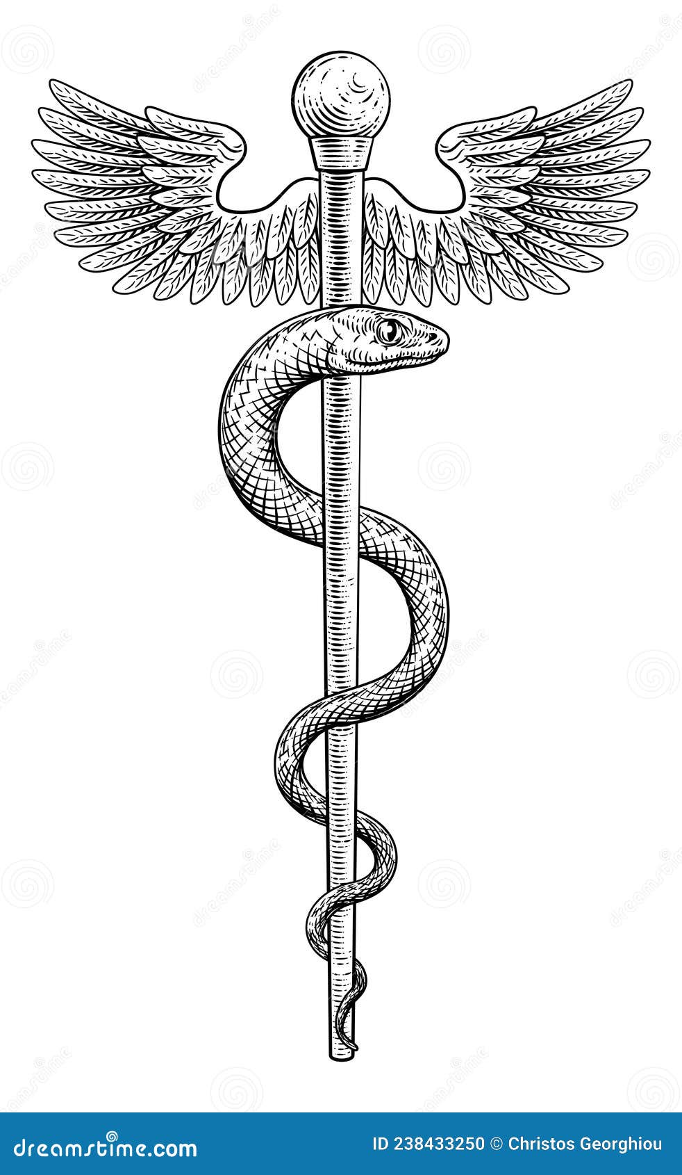 Share more than 72 rod of asclepius tattoo - in.eteachers