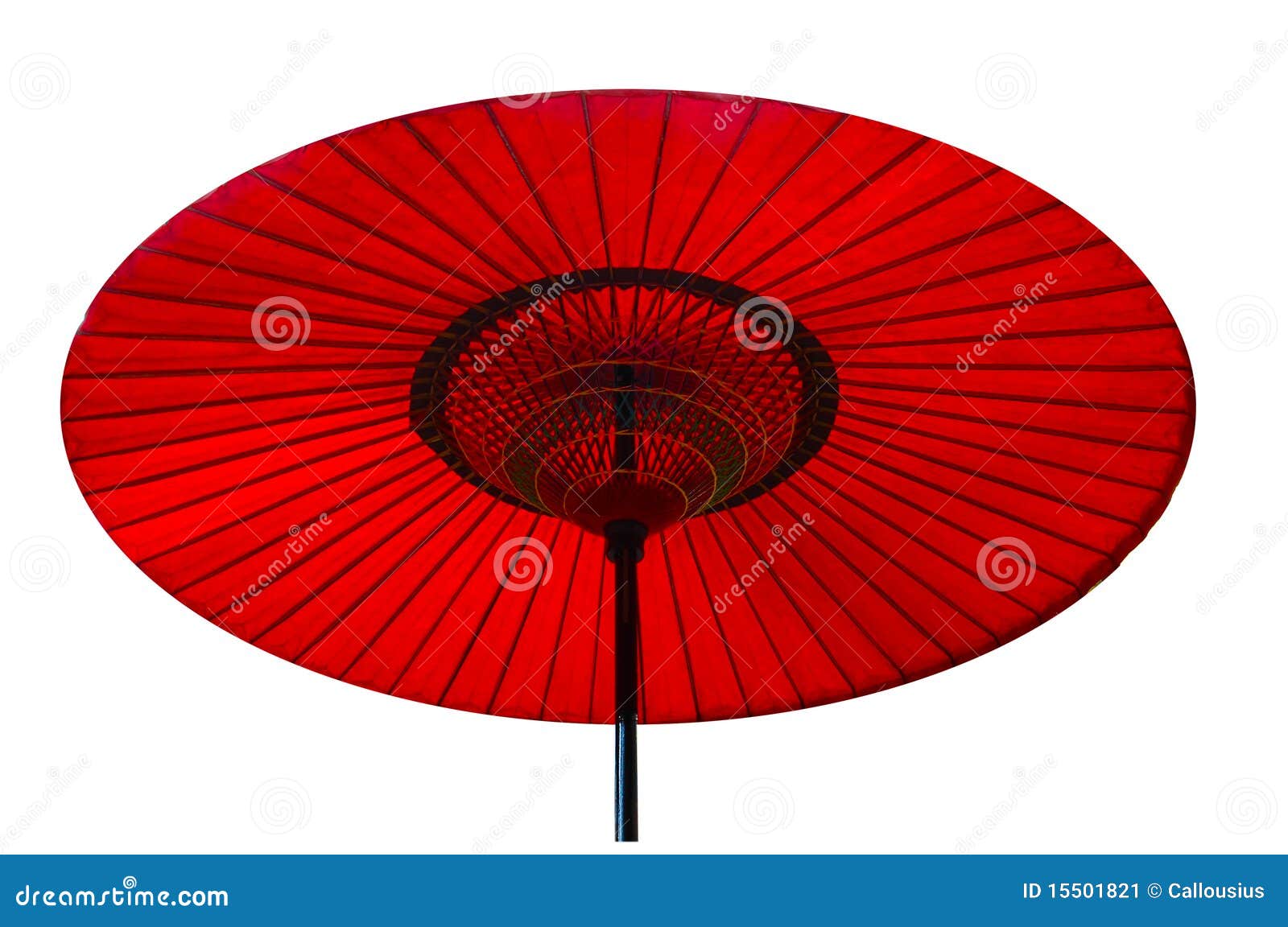 Illusie seksueel Pijler Rode Oosterse Parasol stock afbeelding. Image of geïsoleerd - 15501821