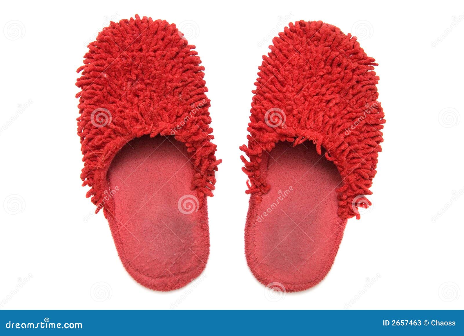 Rode pantoffels stock afbeelding. Image of comfortabel - 2657463